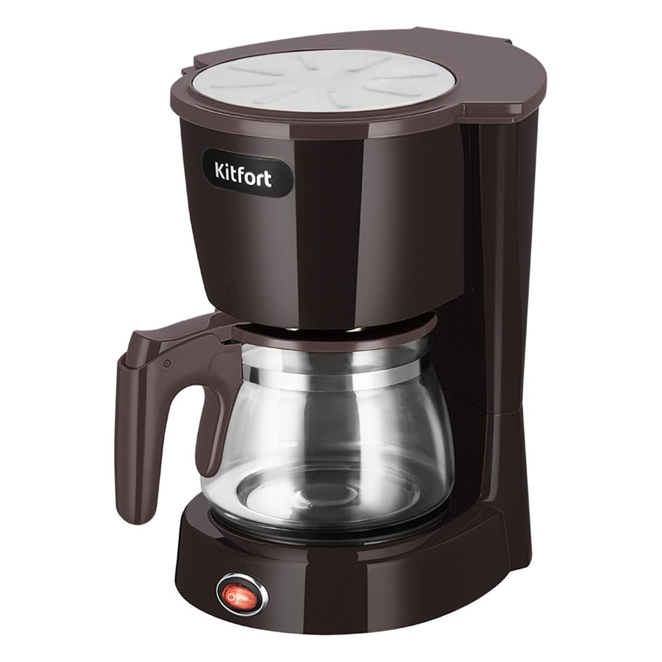 Кофеварка капельного типа Kitfort КТ-7591