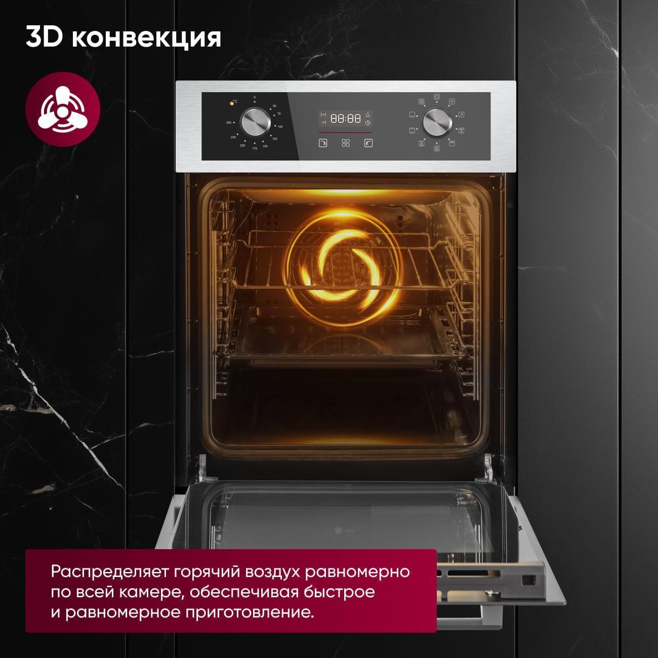 Электрический духовой шкаф Gressel U4EM59001