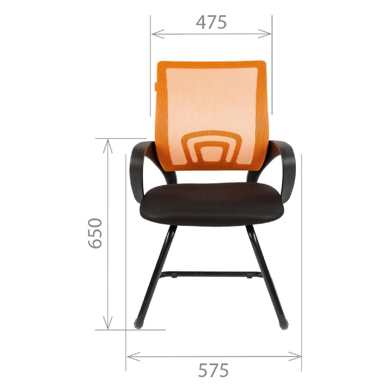 Кресло рабочее Chairman 696 V Bl/Or (00-07018102)