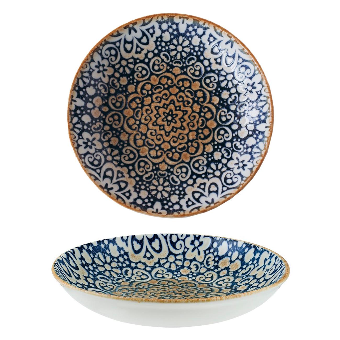 Тарелка столовая BONNA Alhambra 23 см (ALHBLM23CK)