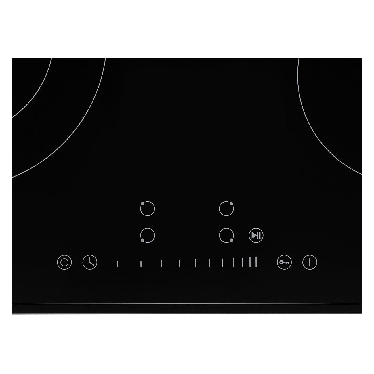 Встраиваемая электрическая панель зависимая Krona LAUREL 60 BL