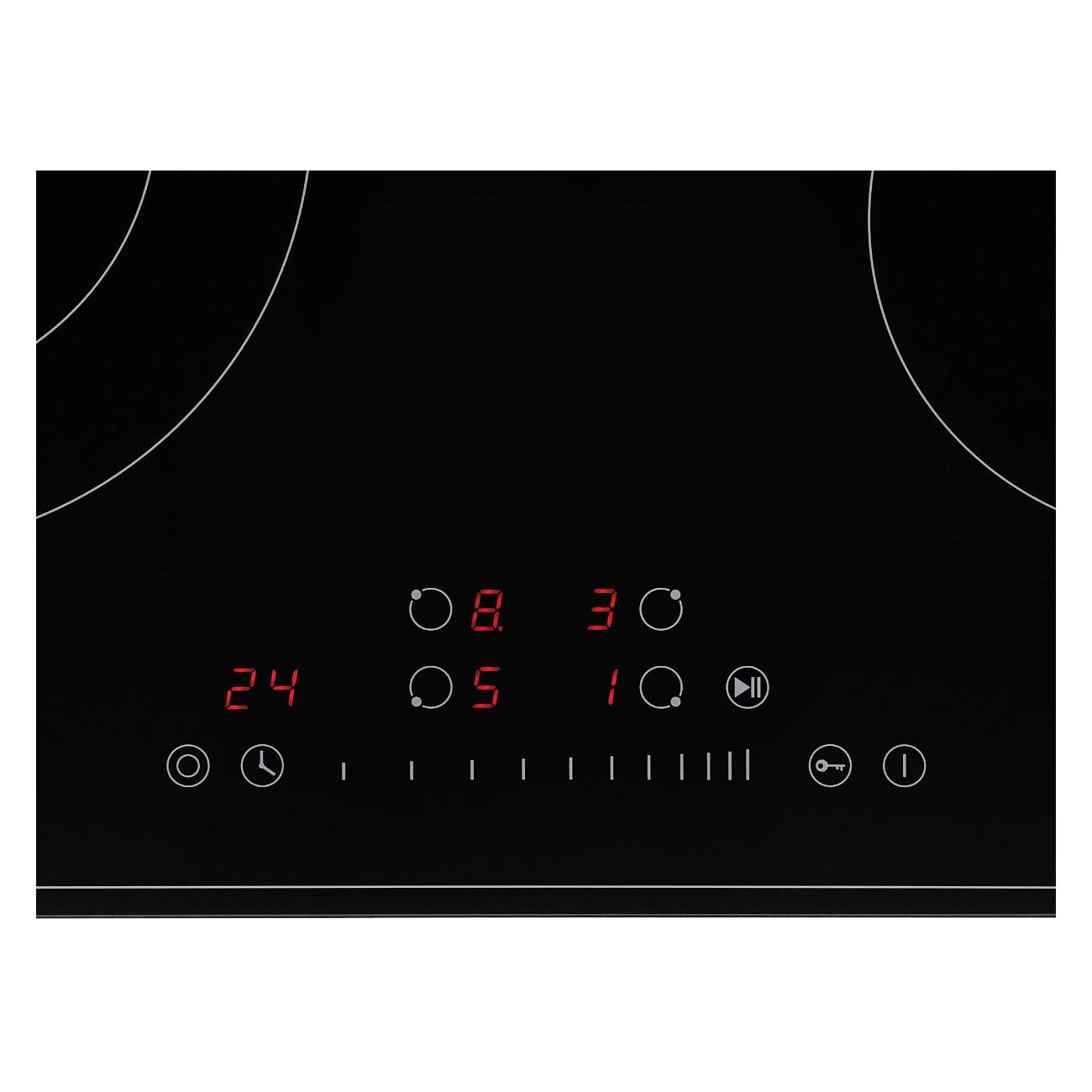 Встраиваемая электрическая панель зависимая Krona LAUREL 60 BL