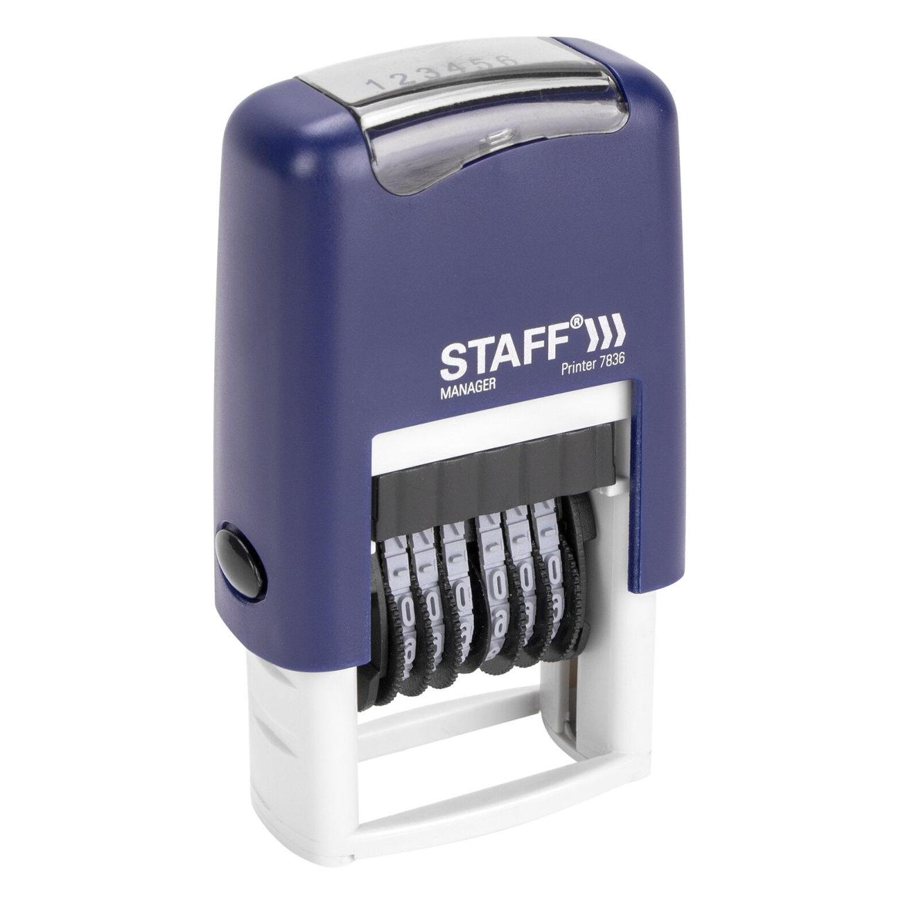 Штамп и печать Staff 237434