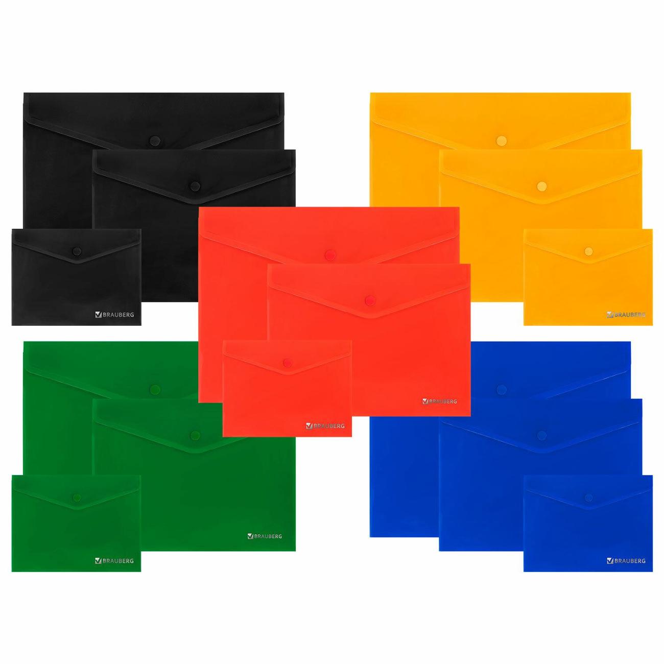 Папка А4 для документов Brauberg 272867 фото