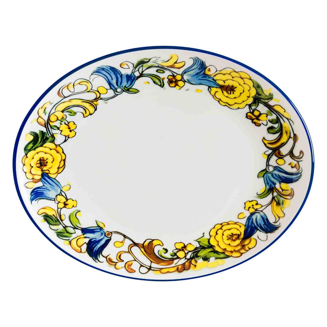 Тарелка столовая BONNA Albufera 31*24 см (ABF-MWMOV31OV)