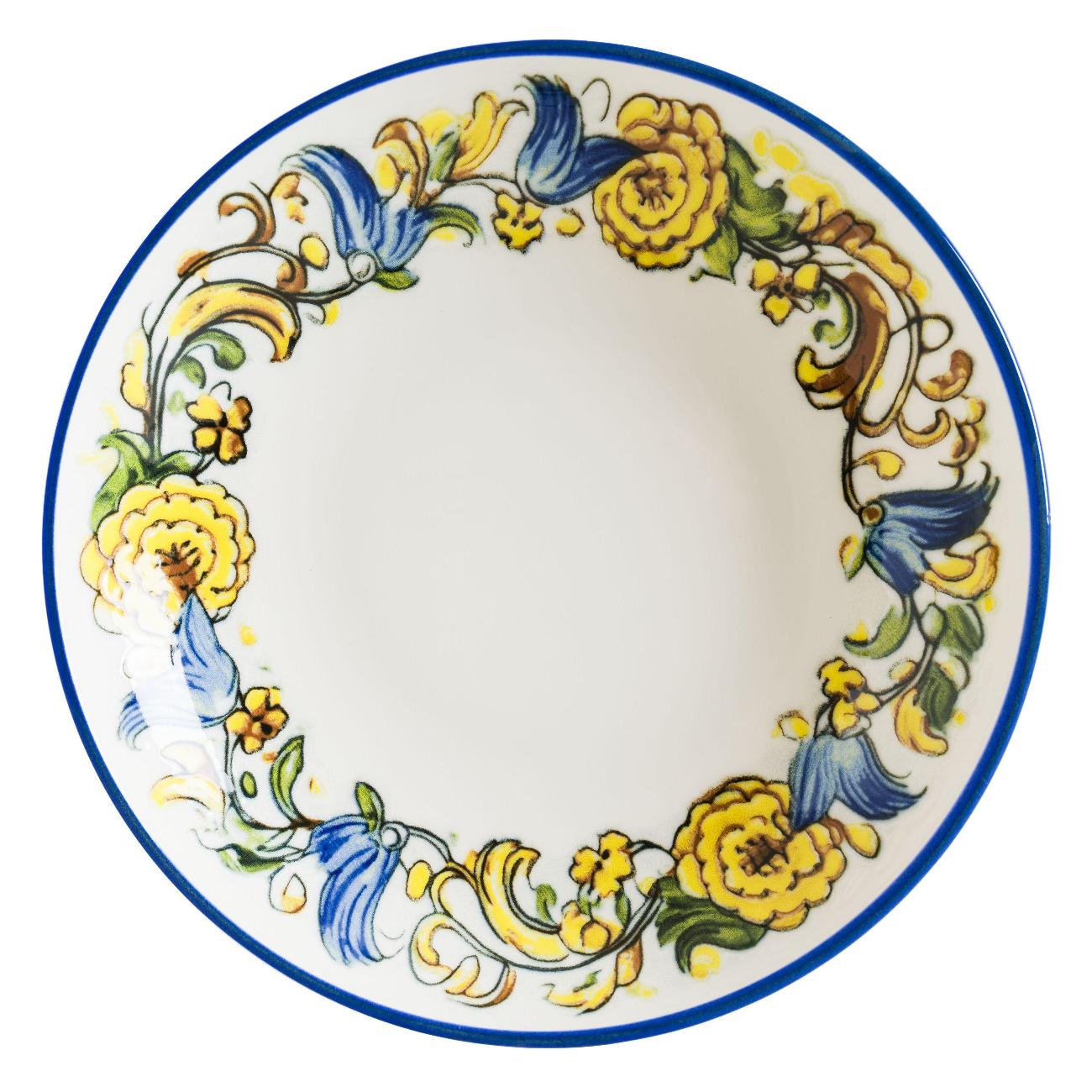 Тарелка столовая BONNA Albufera 23 см (ABF-MWBLM23CK)