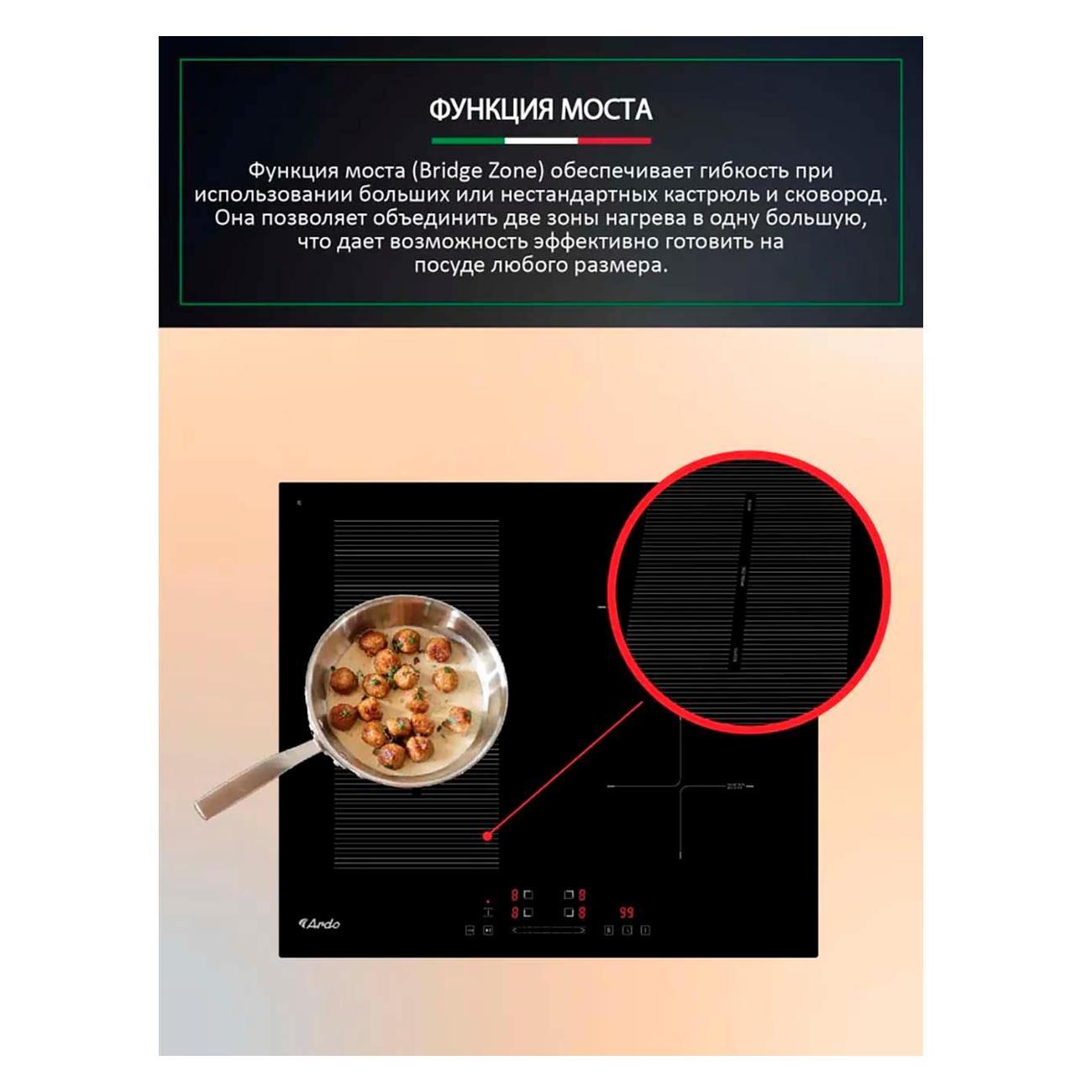 Индукционная плита Ardo IM64B1FS2