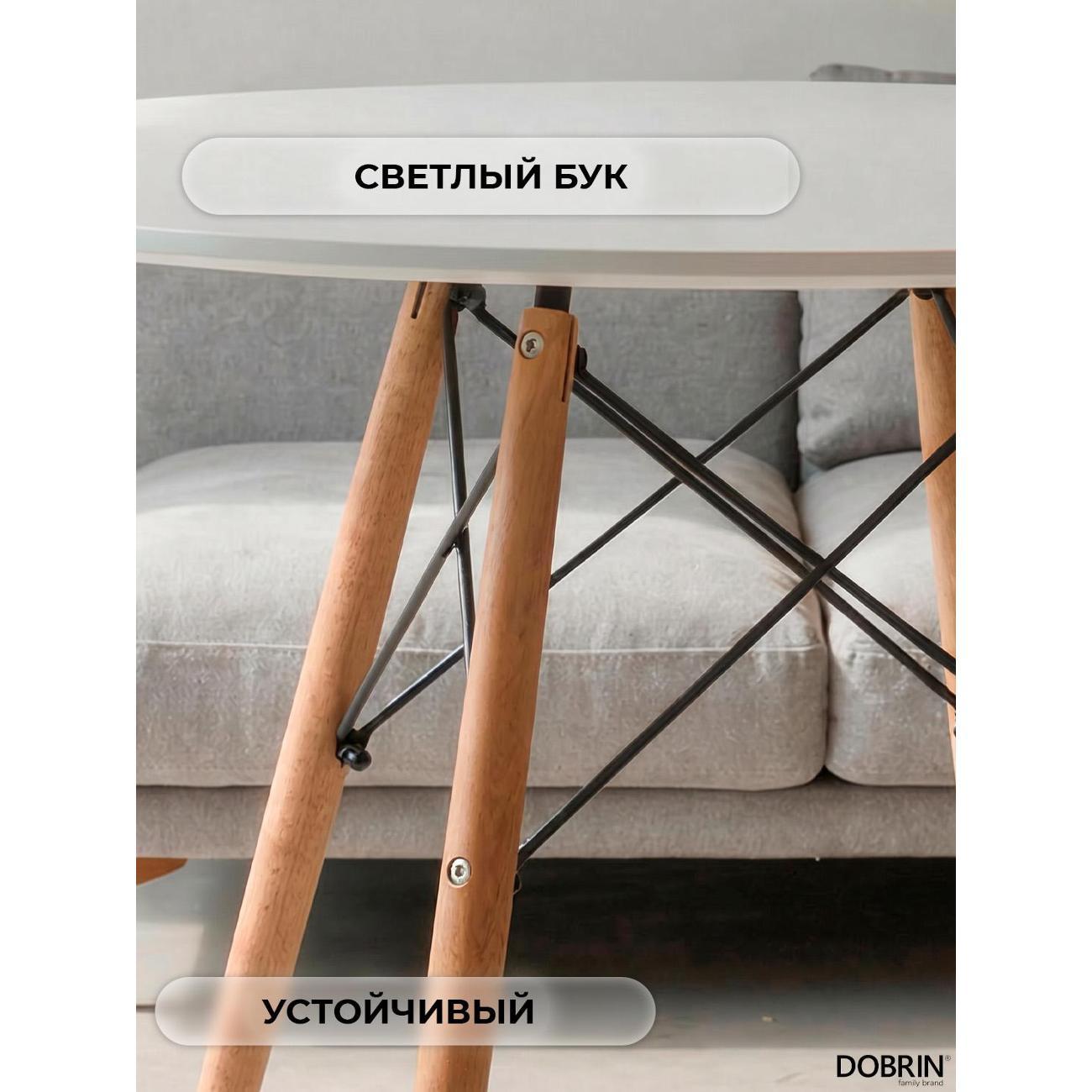 Стол обеденный DOBRIN Chelsea`80 Wh