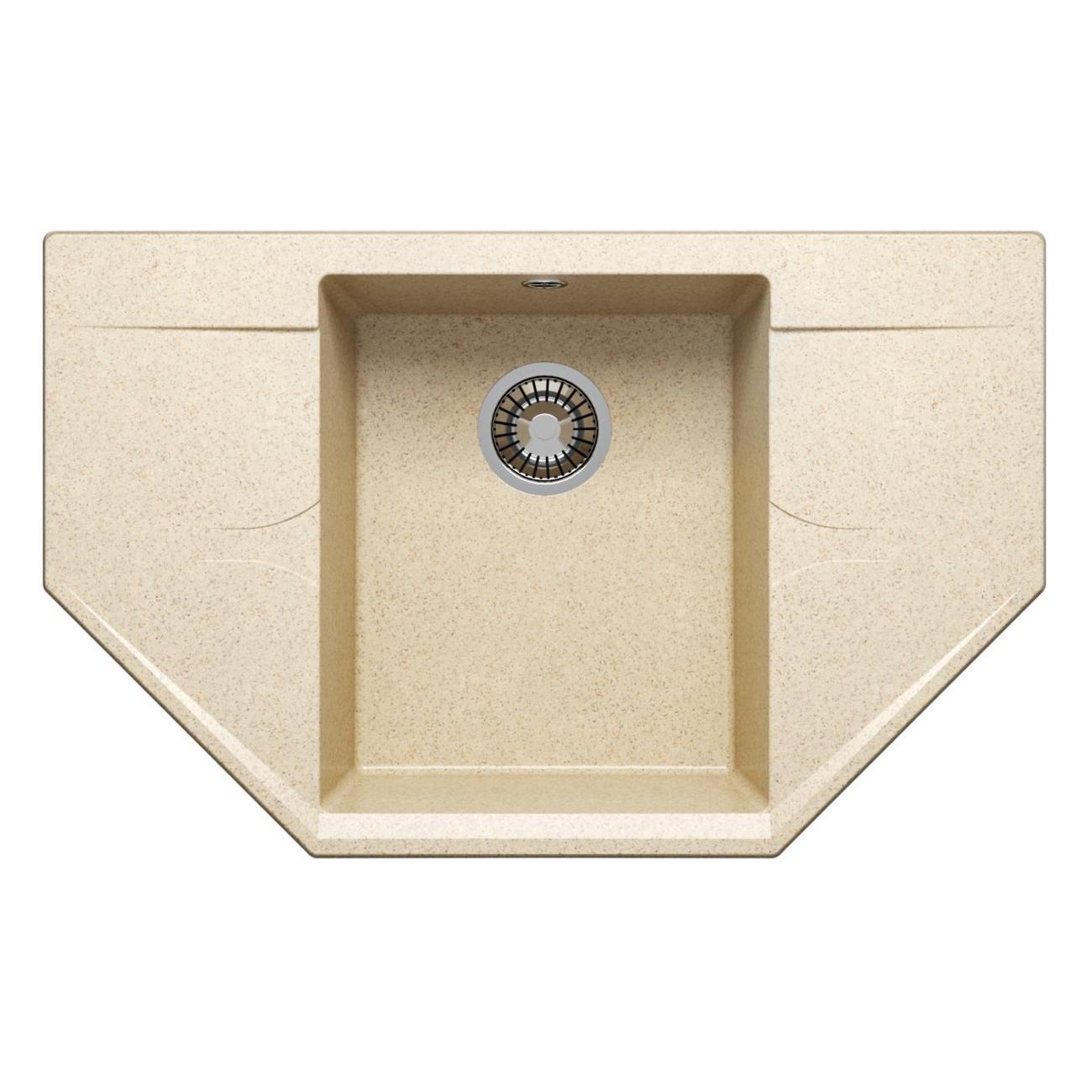 Раковина для кухни POLYGRAN RIFF-800 (№328 Опал)