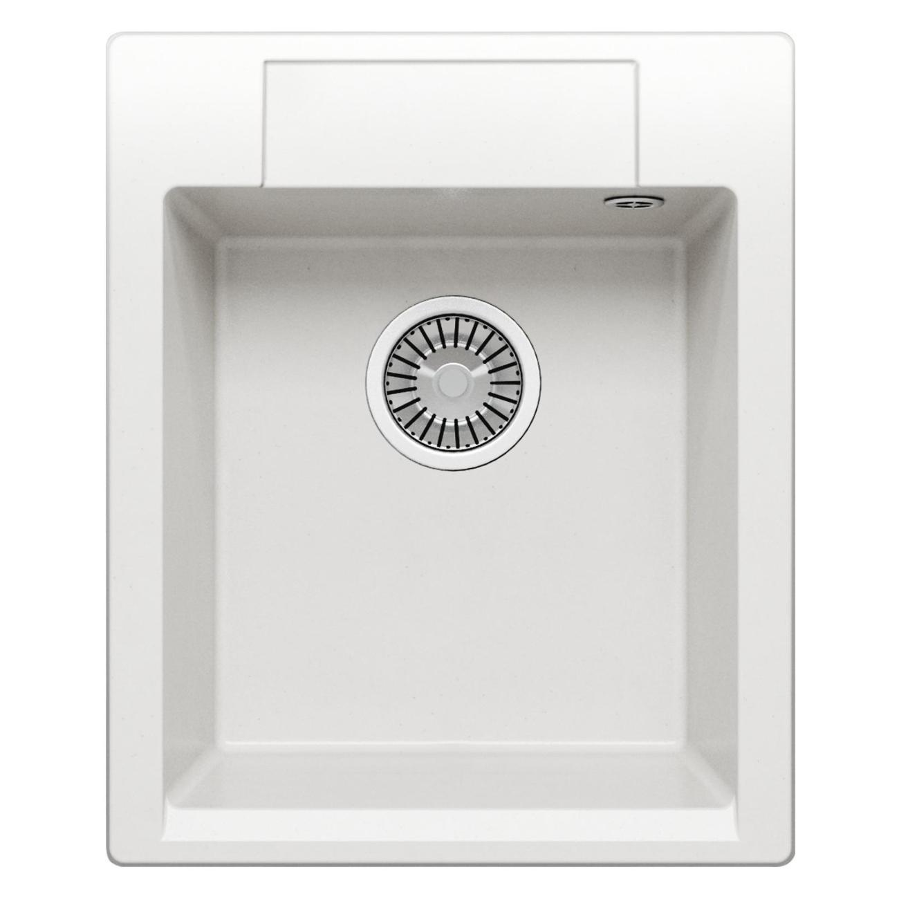 Раковина для кухни POLYGRAN ARGO-420 (№36 Белый Хлопок)