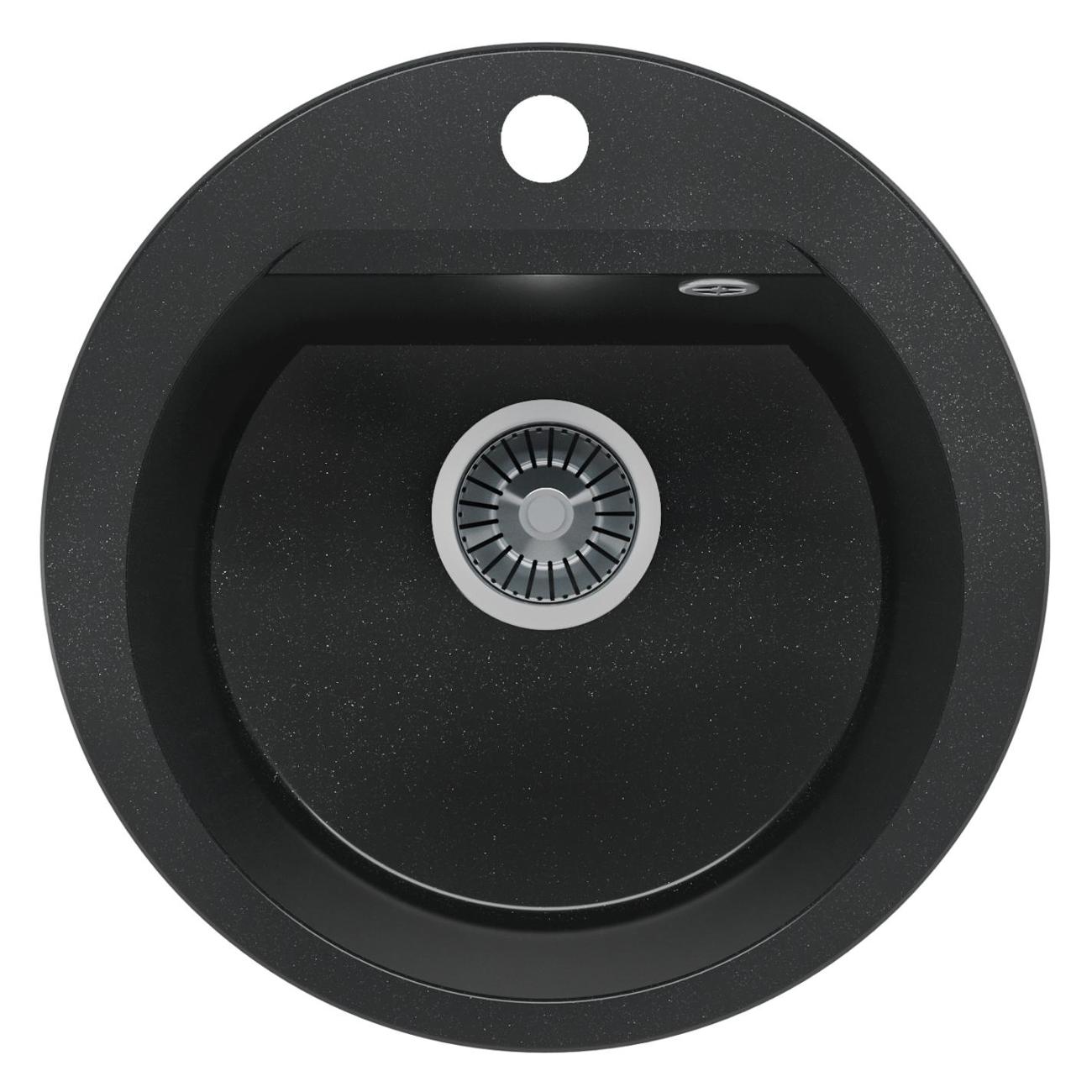 Мойка кухонная POLYGRAN ATOL-460 (№316 Космос) фото