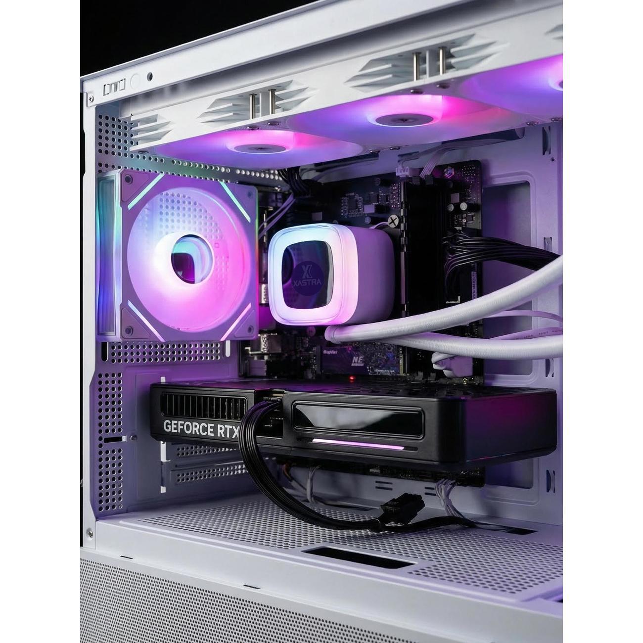 Системный блок игровой Robotcomp M-16 V3 Aqua белый