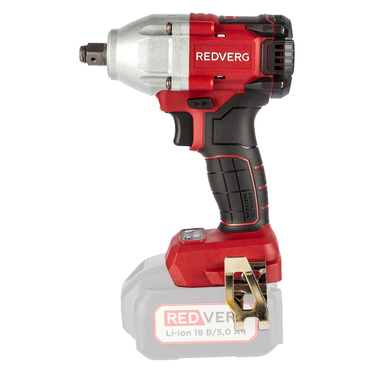 Гайковерт Redverg RD-IW18BL-500/U