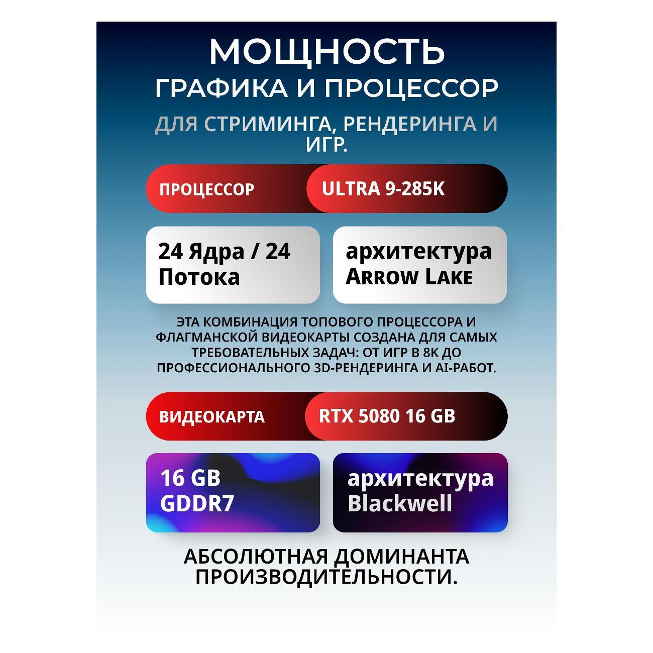 Системный блок игровой Robotcomp Тополь-М V3 Plus белый