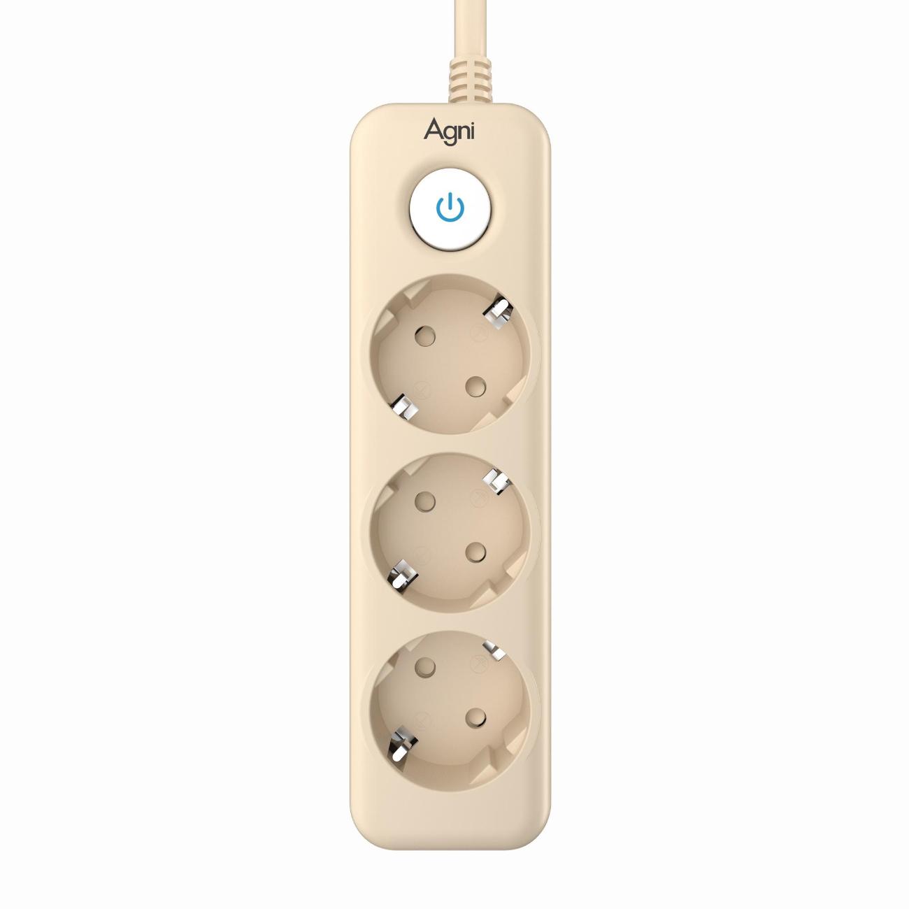 Сетевой фильтр AGNI TP-FD3E-3m-ivory фото