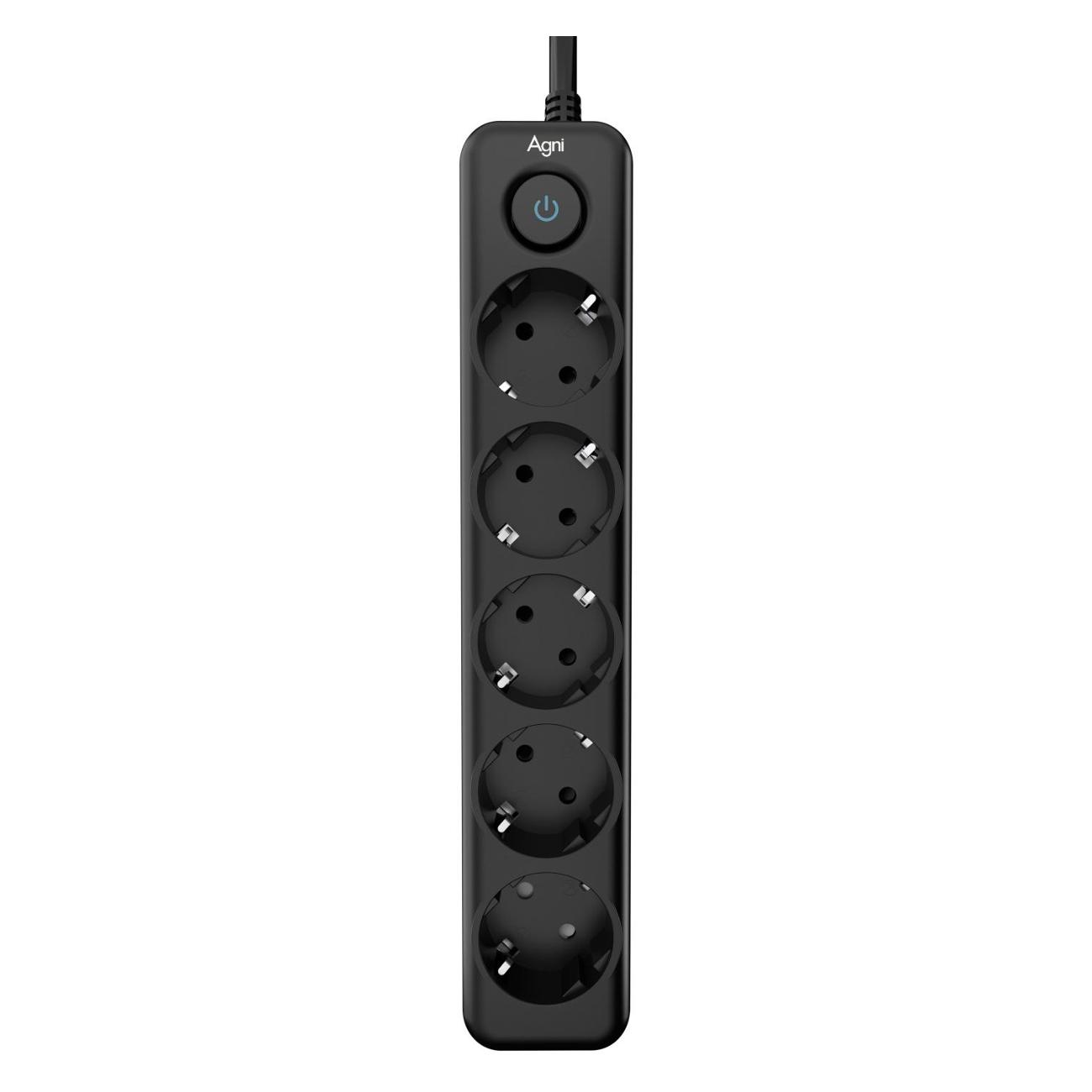 Сетевой фильтр AGNI TP-FD5E-2m-black