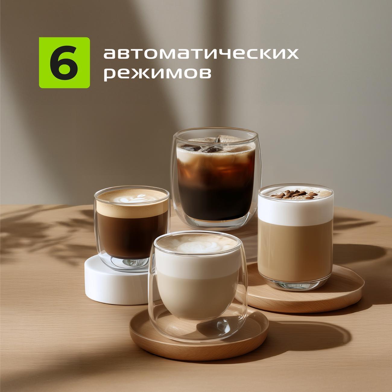 Кофеварка рожкового типа RED SOLUTION COLORSENSE CM1535