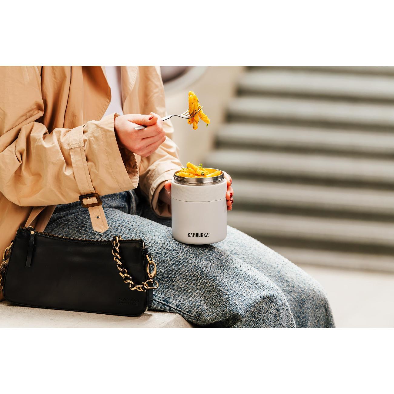 Термо ланч-бокс Kambukka Bora, 600 мл White