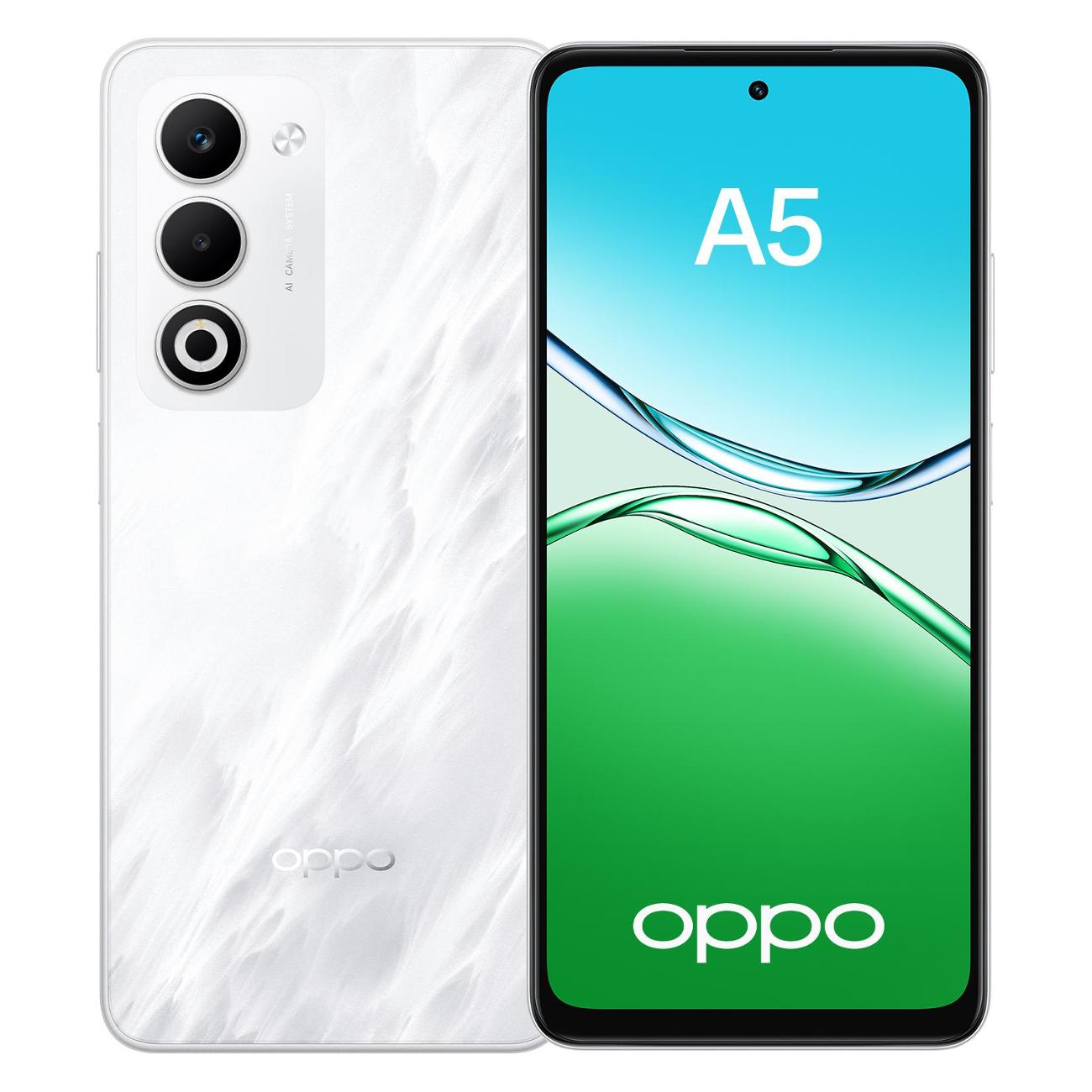 Смартфон OPPO A5 8/256GB Жемчужный