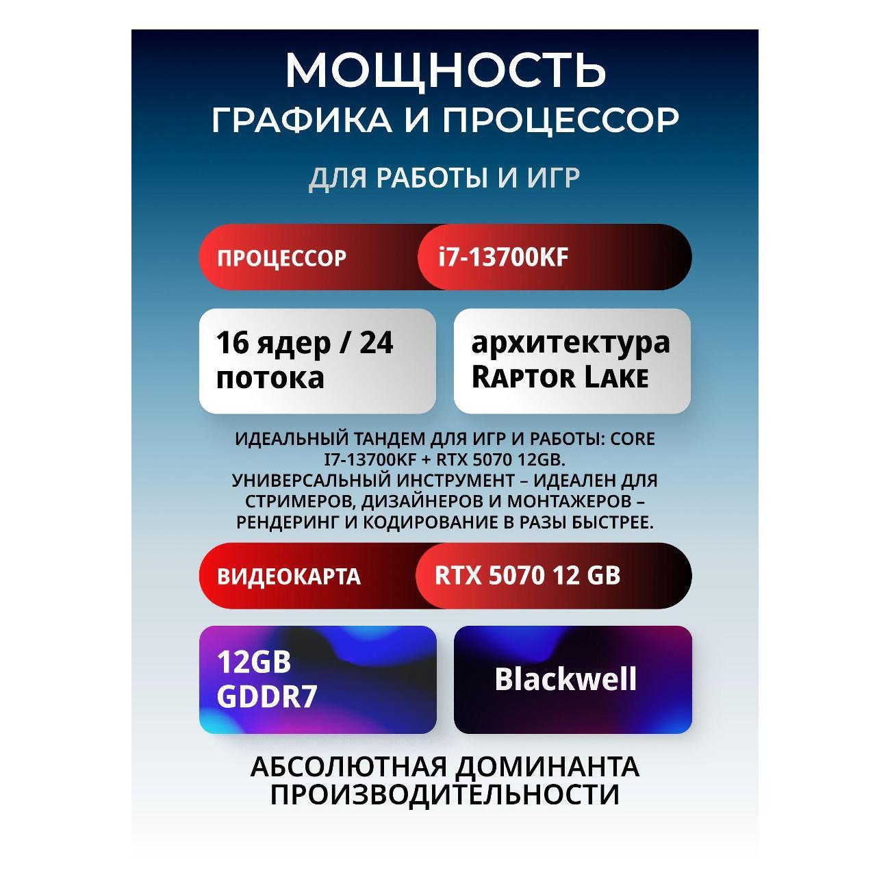 Системный блок игровой Robotcomp Зевс Мини