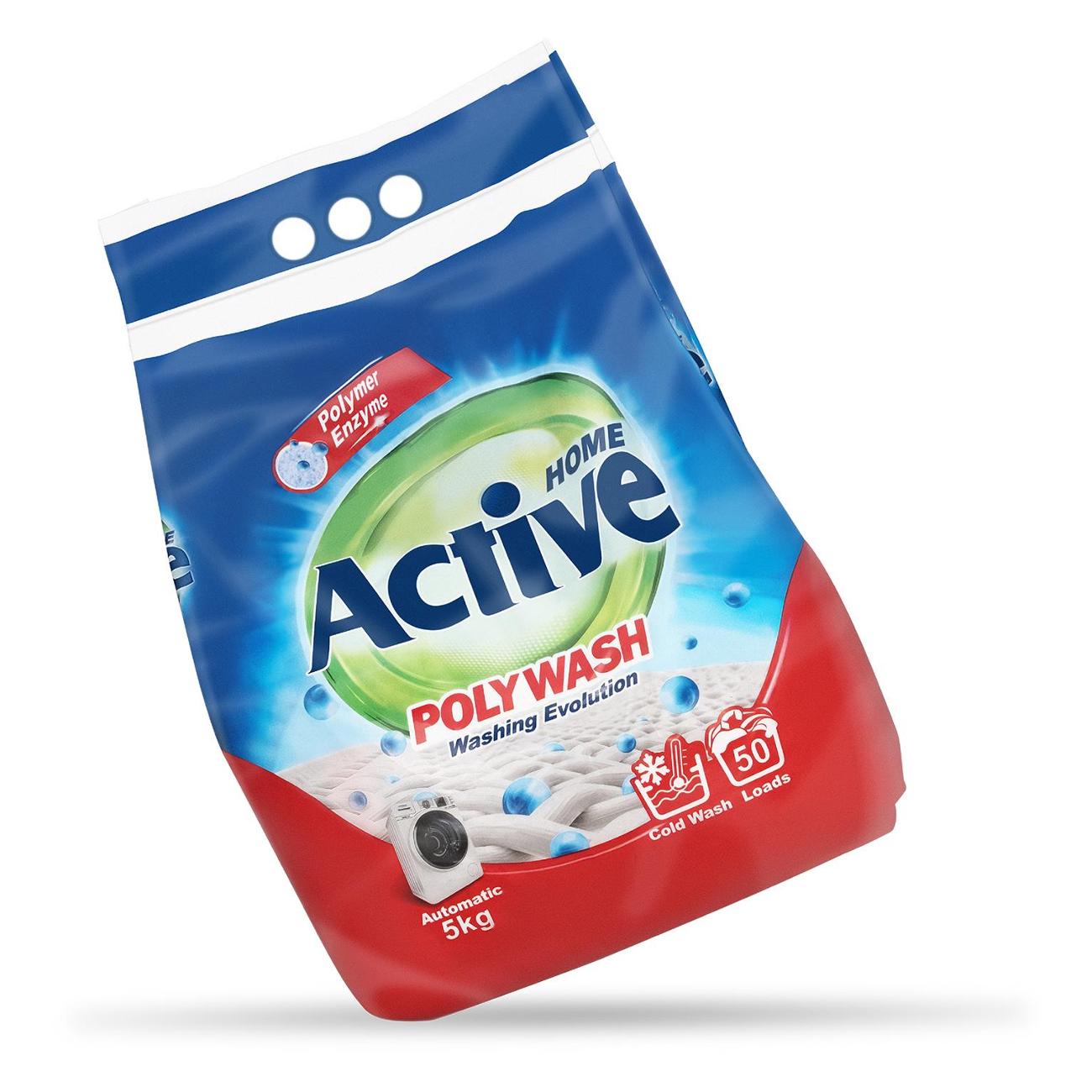 Стиральный порошок ACTIVE Poly Wash 5 кг