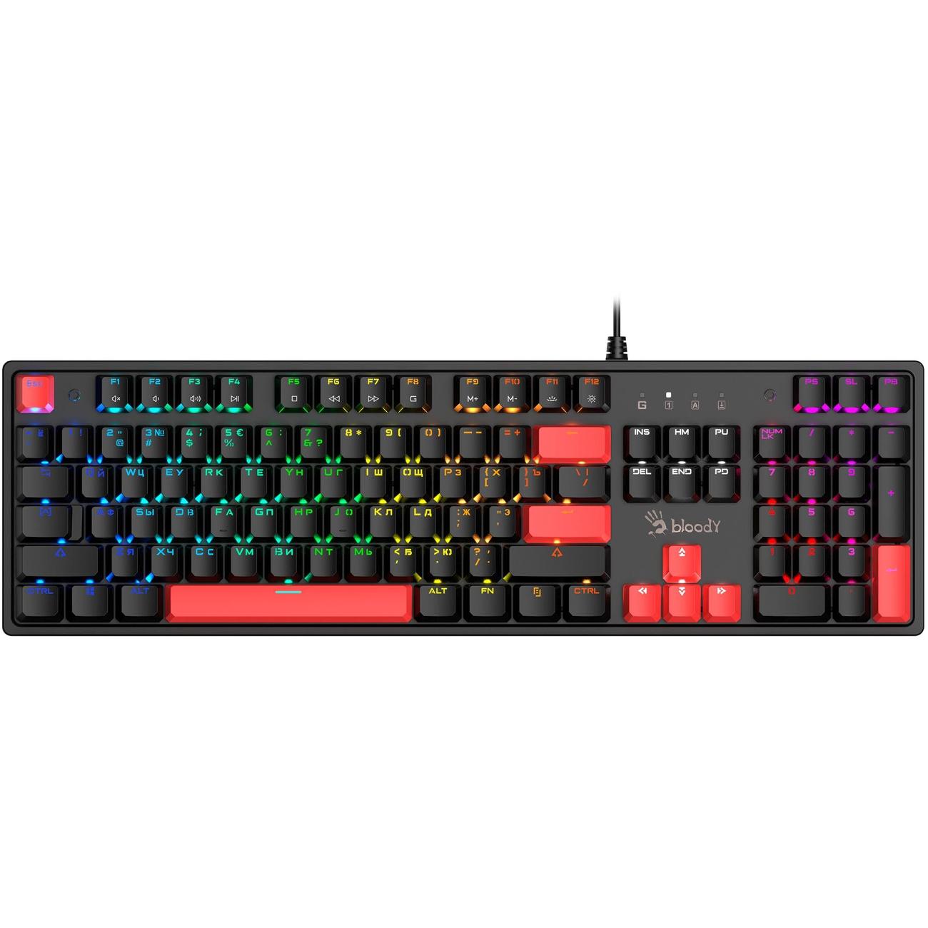 Игровая клавиатура A4Tech Bloody S520N черная