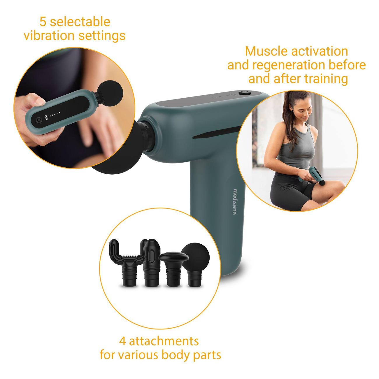 Перкуссионный массажер Medisana MG 200