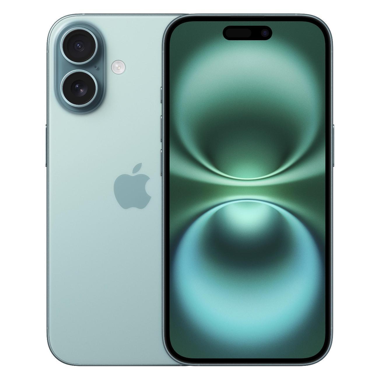 Смартфон Apple iPhone 16 256 nanoSim/eSim Teal (без RuStore) фото