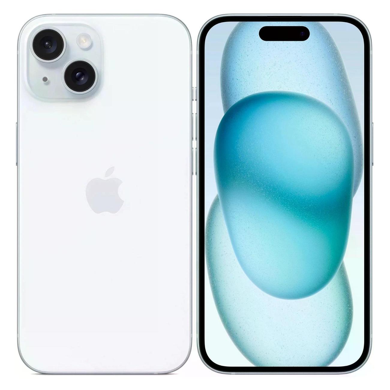 Смартфон Apple iPhone 15 256GB nanoSim/eSim Blue фото