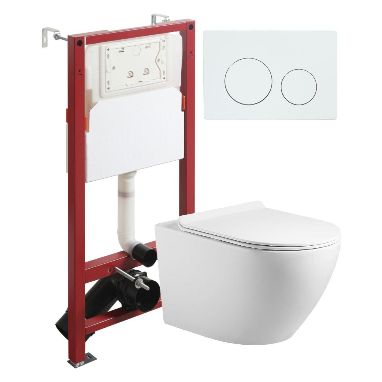 Унитаз Agger ATI09150L+APB188