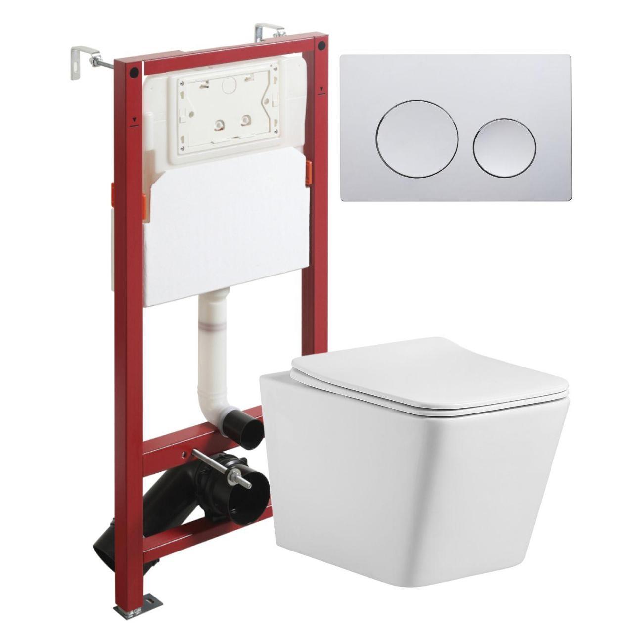 Унитаз Agger ATI10150+APB100