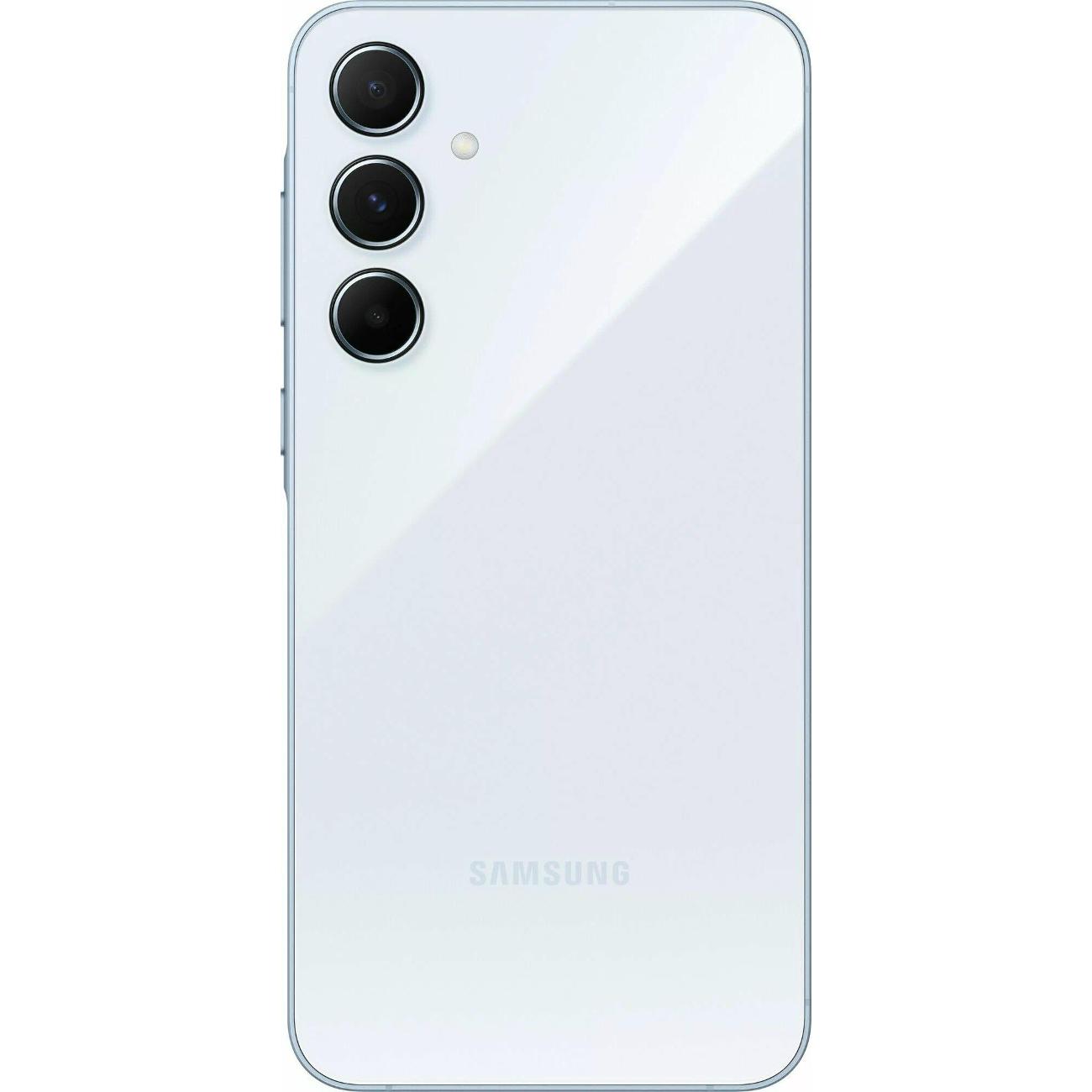 Смартфон Samsung Galaxy A55 8/256GB Dual SIM: 2 nano SIM+ eSIM Iceblue
