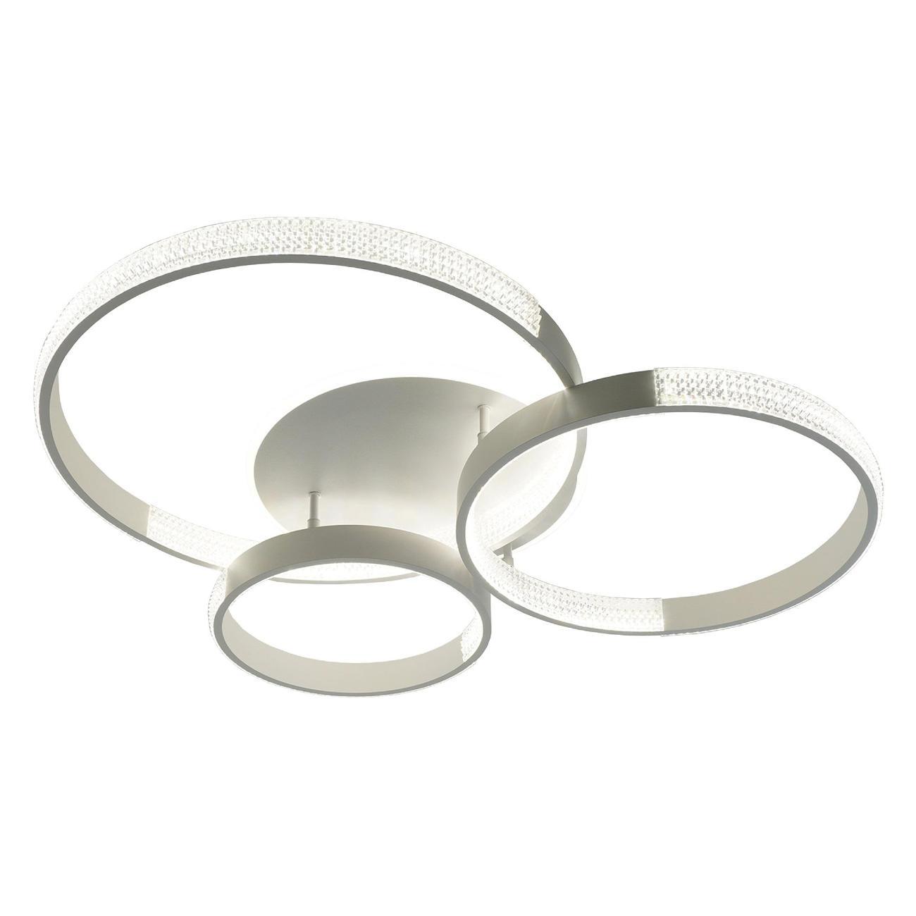 Люстра Estares MISS 120W 4R-APP-800x690x115-WHITE/CLEAR-220-IP20