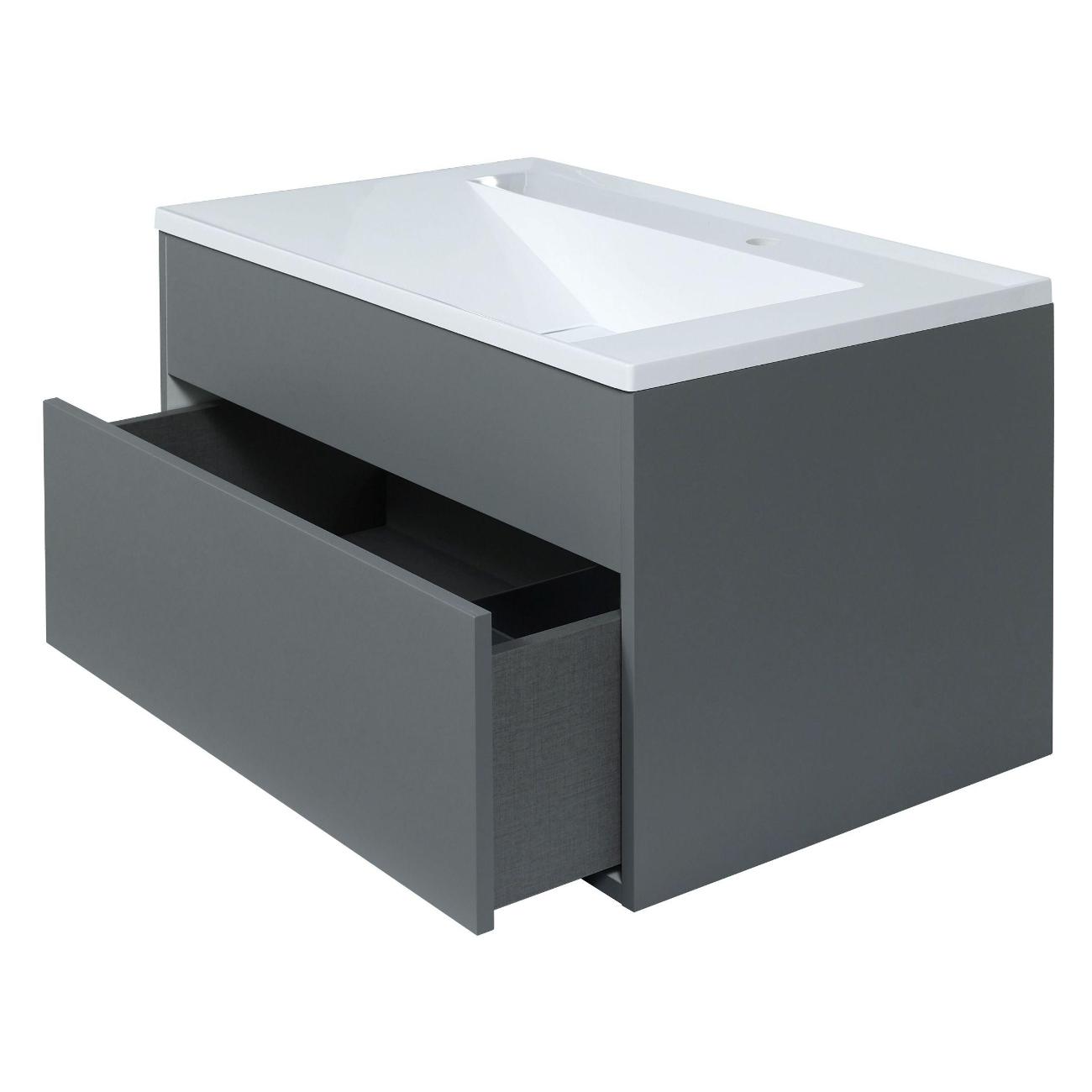 Тумба под раковину Uperwood Lotus серый (39340205462) фото