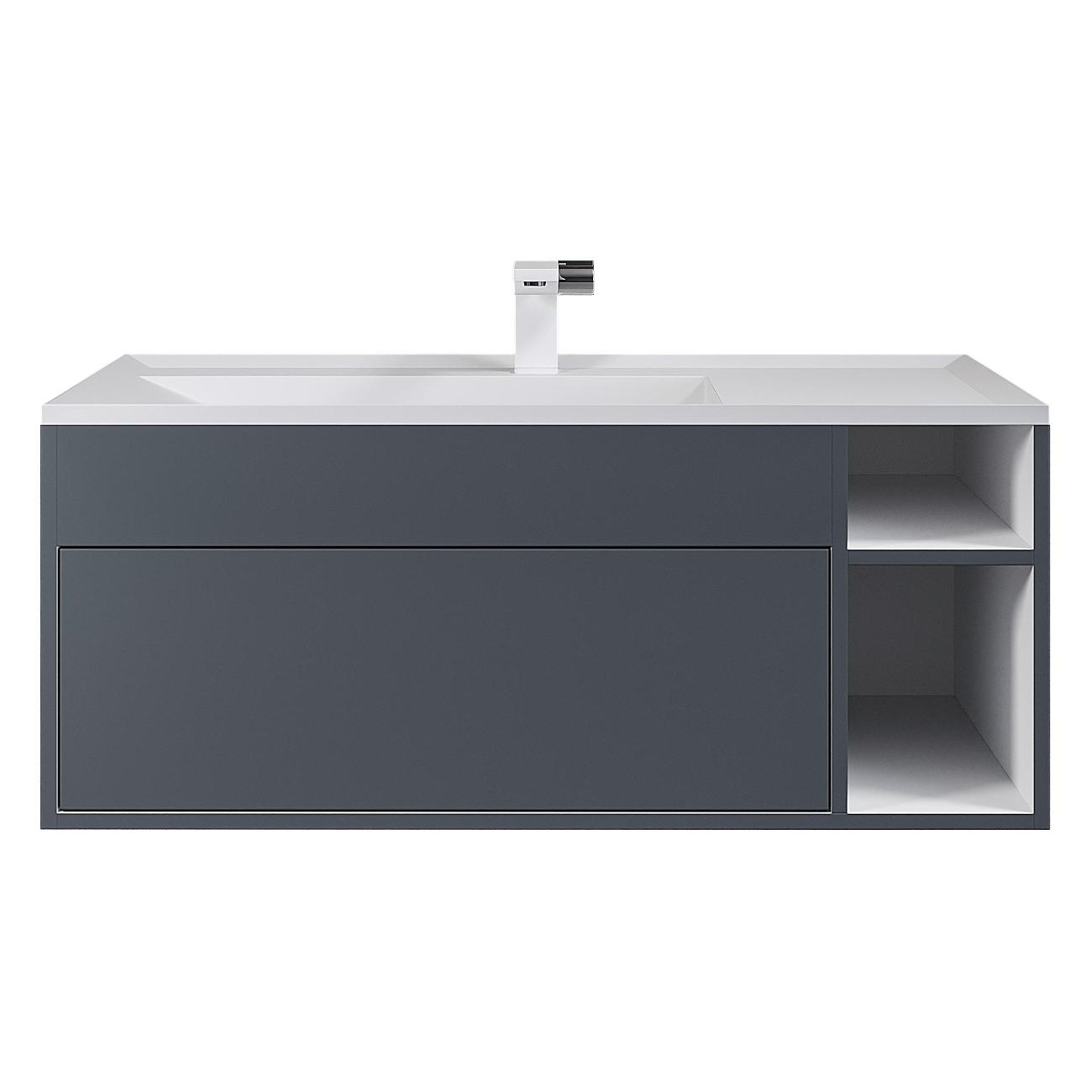 Тумба под раковину Uperwood Lotus серый (39340205465) фото