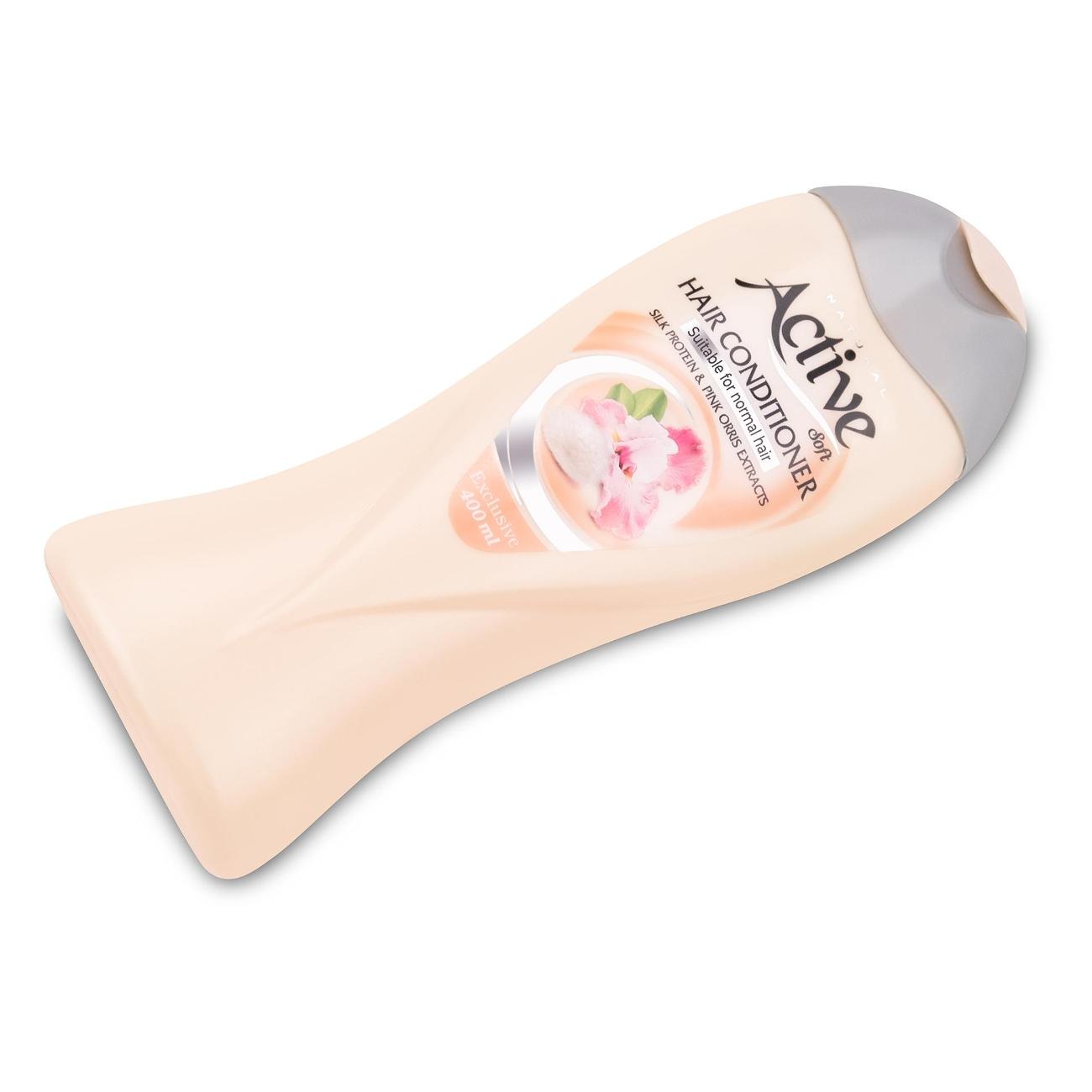 Бальзам для волос ACTIVE Экстракты розового ириса и протеинов шелка, 400 мл