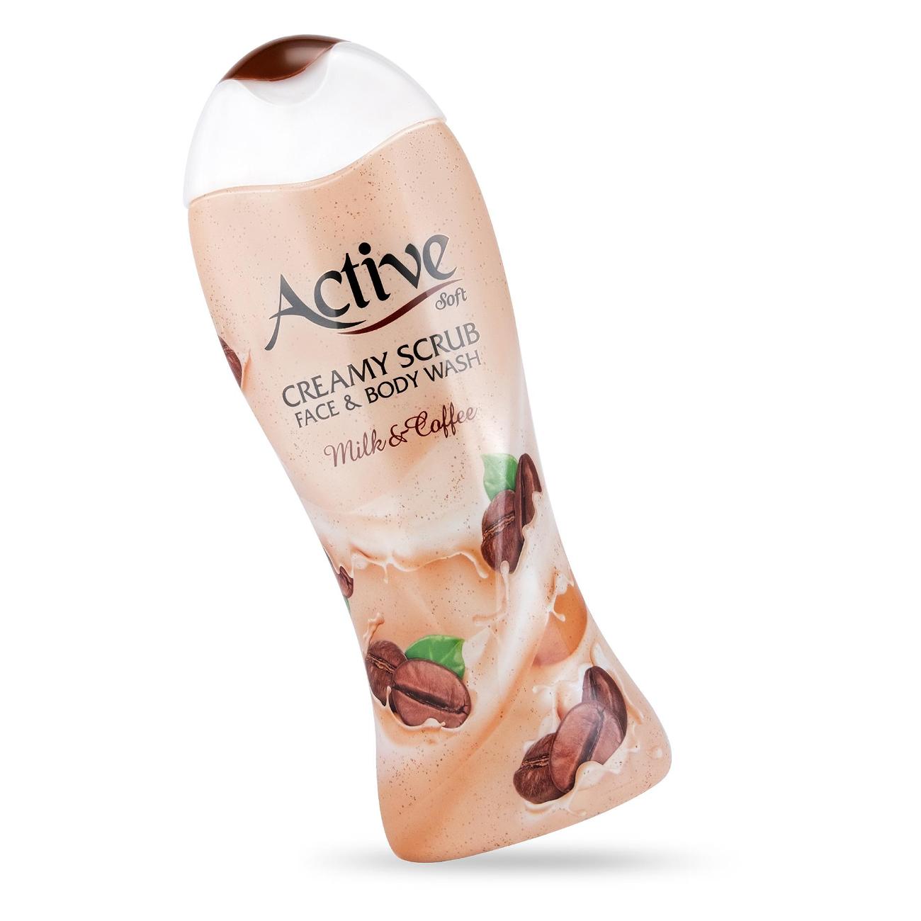 Гель для душа ACTIVE Кофе с молоком, 400 мл