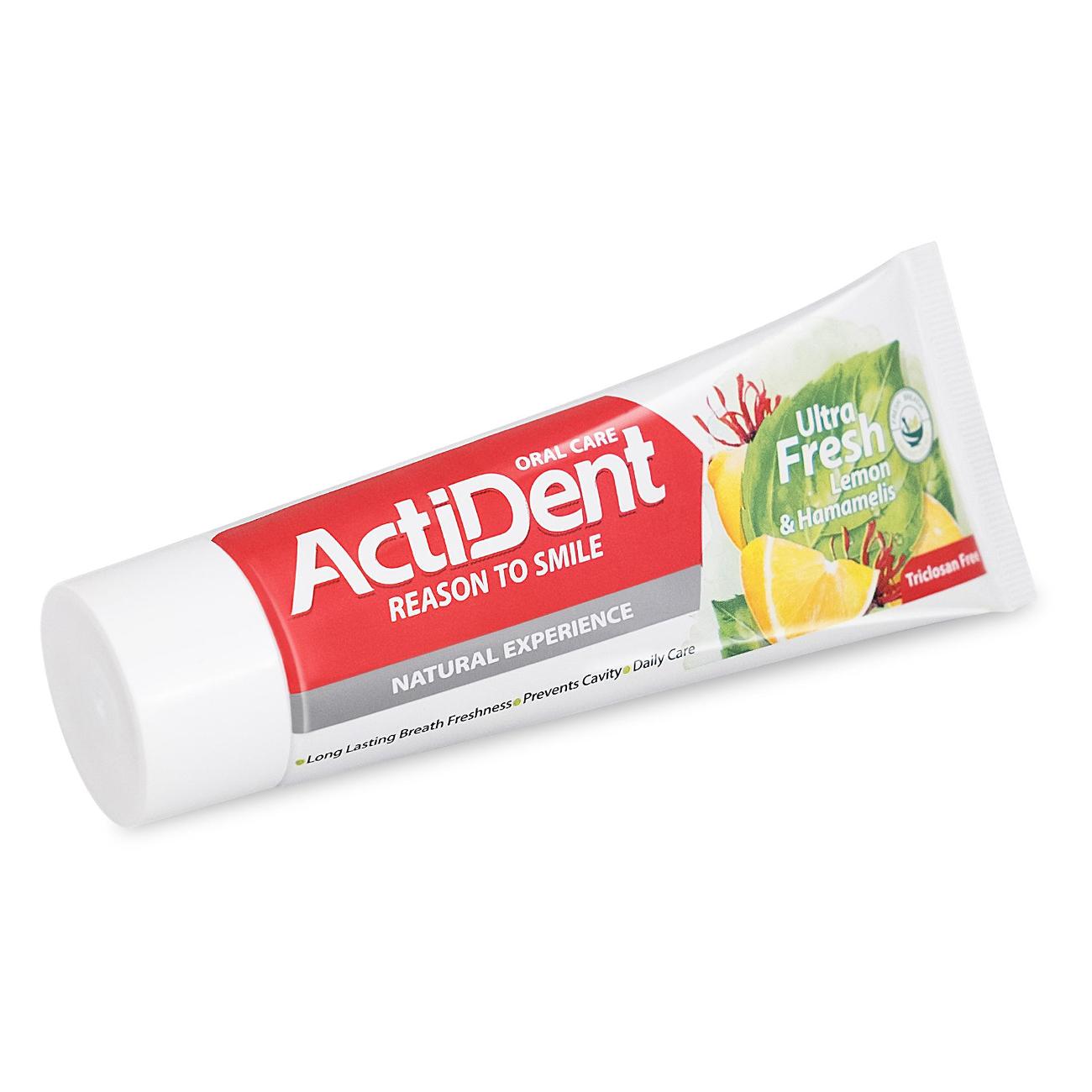 Зубная паста ACTIVE Лимон и Гамаммелис, 100 г