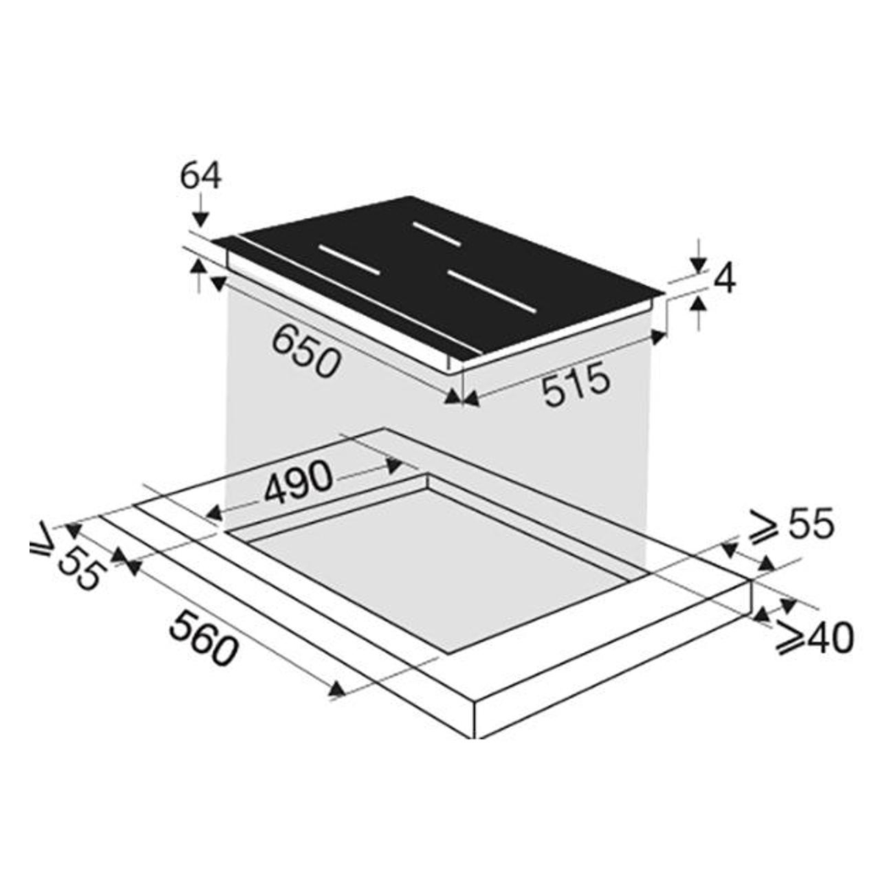 Индукционная плита De Dietrich DPI4442B