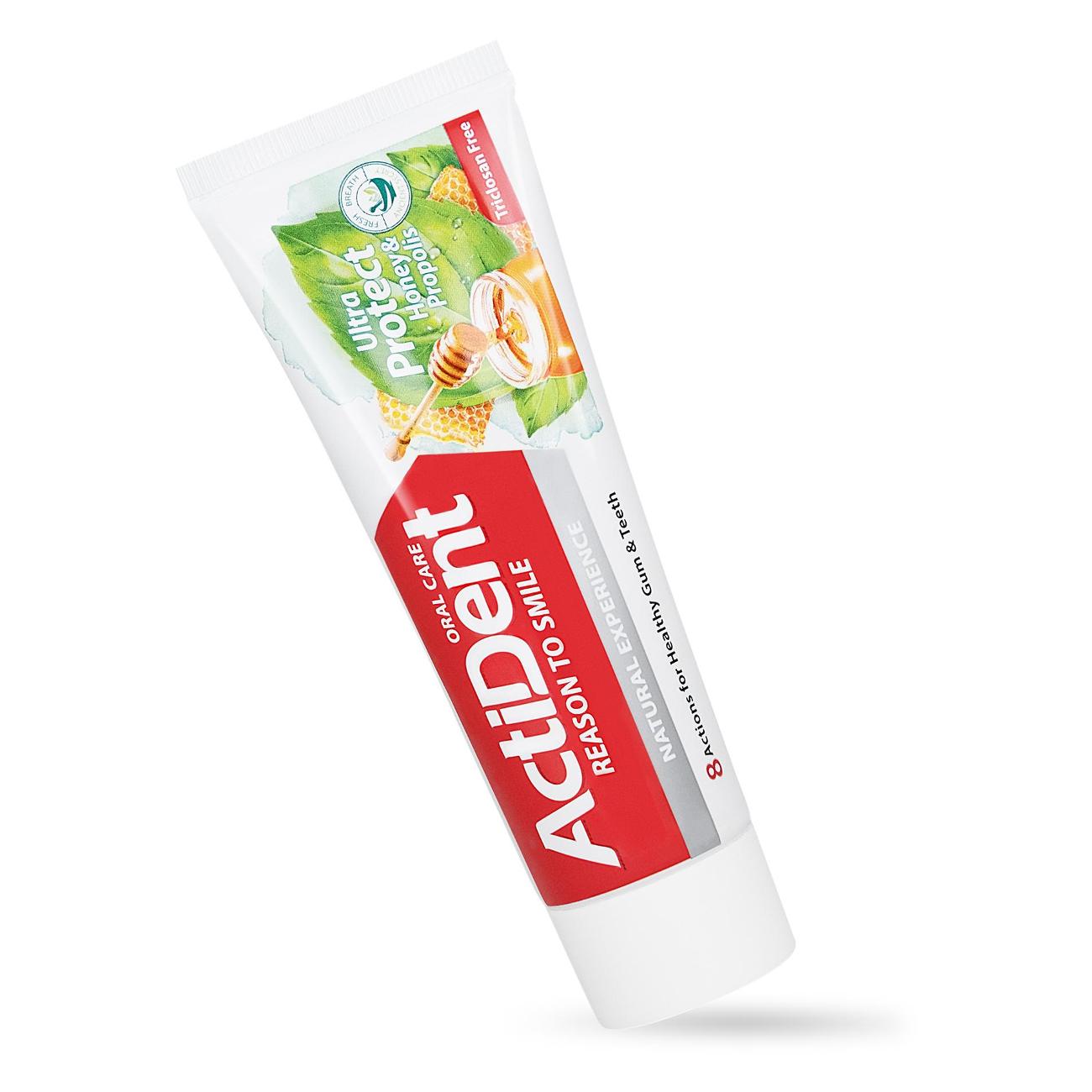 Зубная паста ACTIVE Мед и Прополис, 100 г