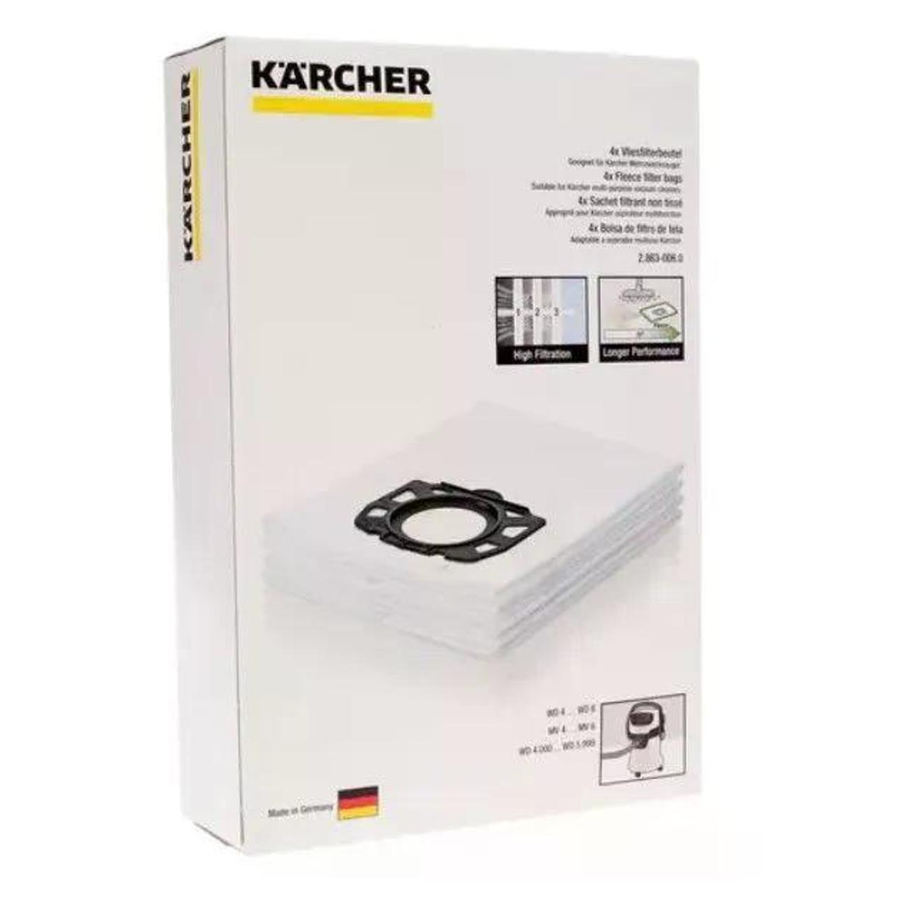 Пылесборник Karcher KFI 487 4шт (2.863-006.0)