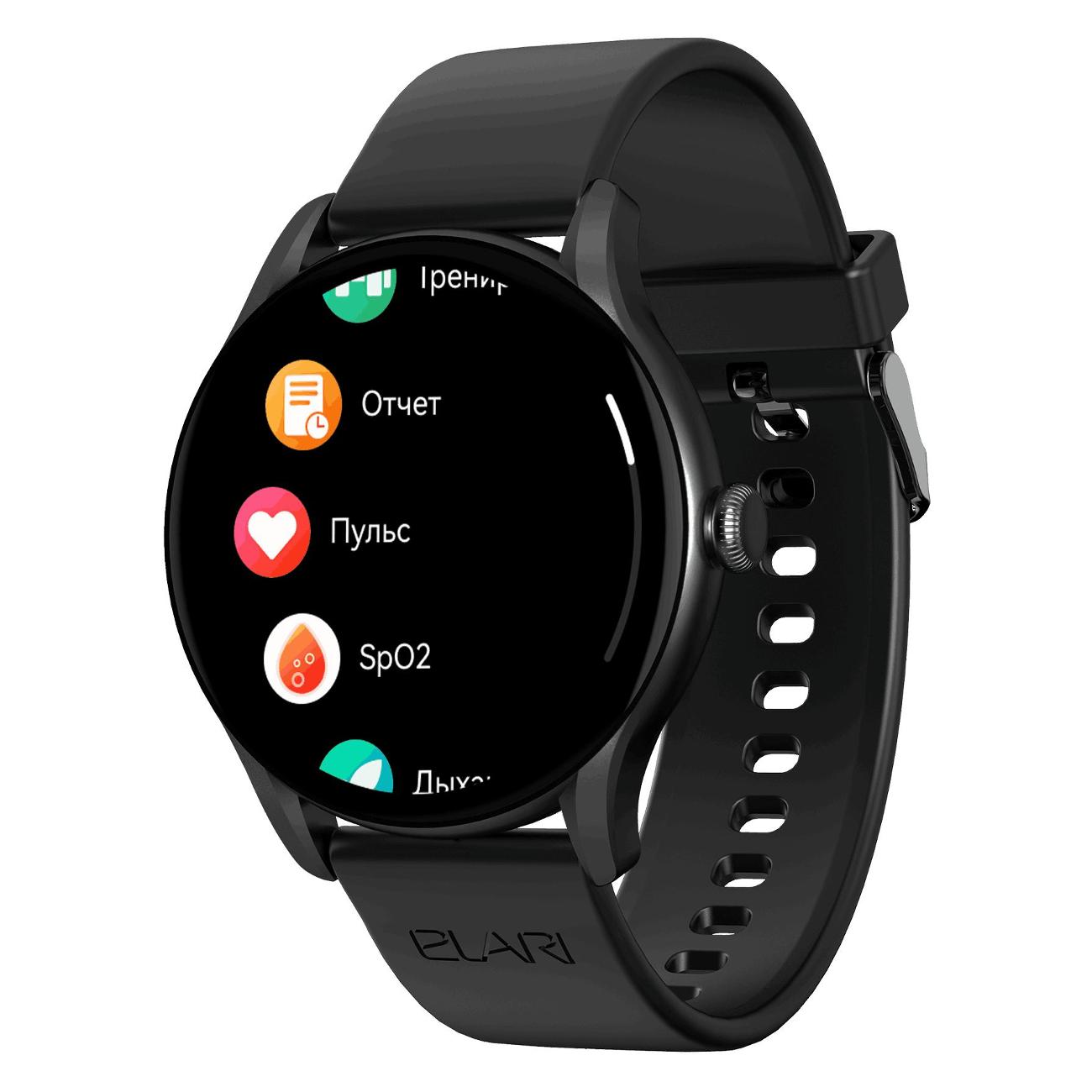 Смарт-часы Elari Chrono Pro черный