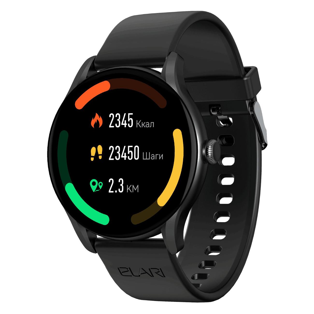 Смарт-часы Elari Chrono Pro черный