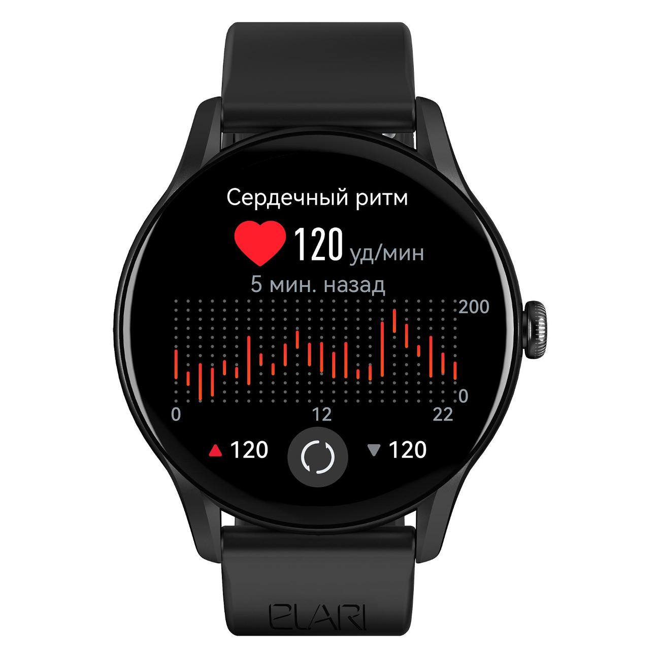 Смарт-часы Elari Chrono Pro черный