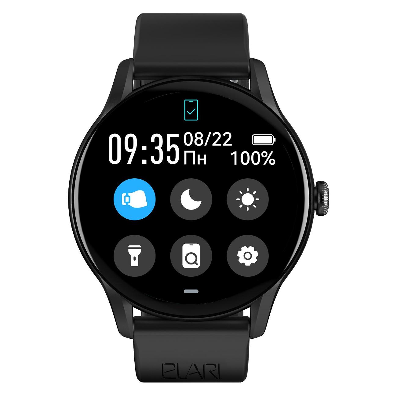 Смарт-часы Elari Chrono Pro черный