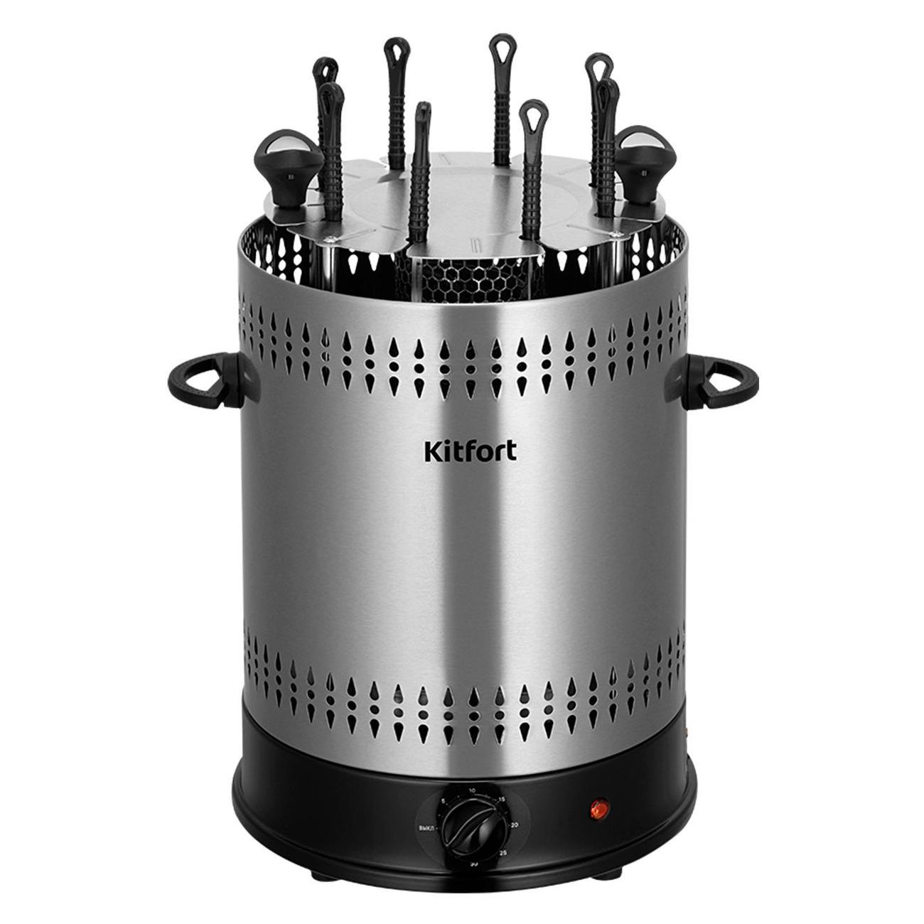 Электрошашлычница Kitfort КТ-1412 фото