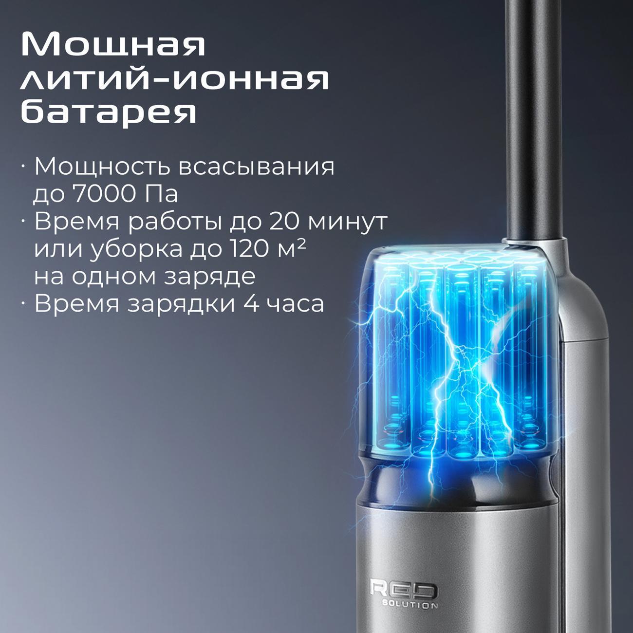 Пылесос ручной (handstick) моющий RED SOLUTION AQUA W3450