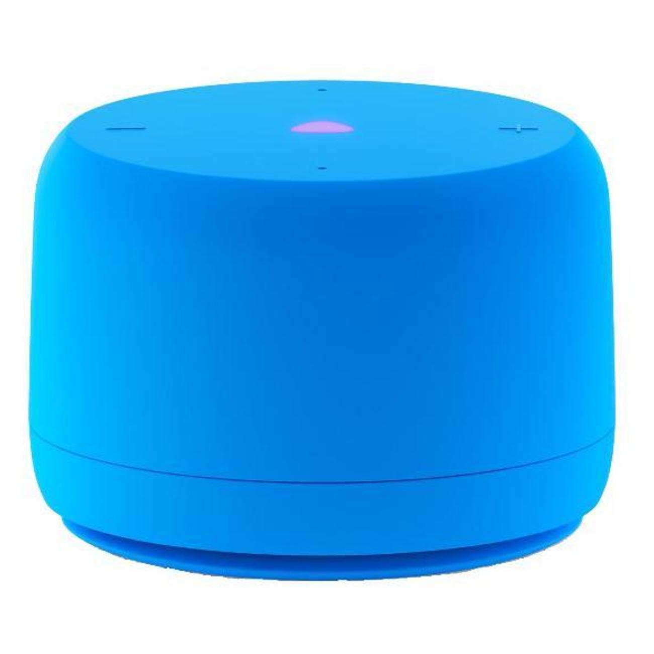 Умная колонка Яндекс Станция Лайт 2 с Алисой, без часов, 6 Вт, синий фото