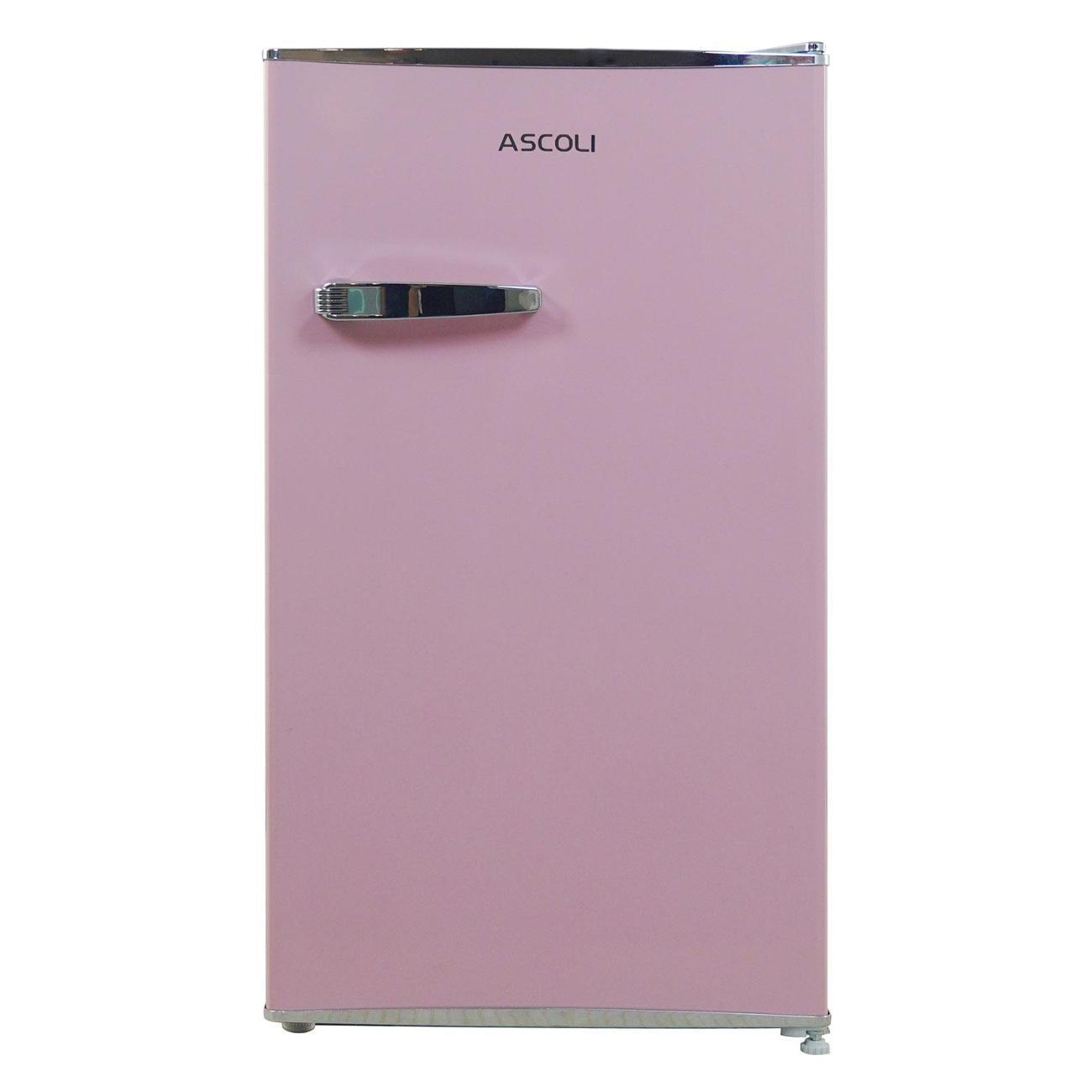 Холодильник Ascoli ADFRD90 розовый фото