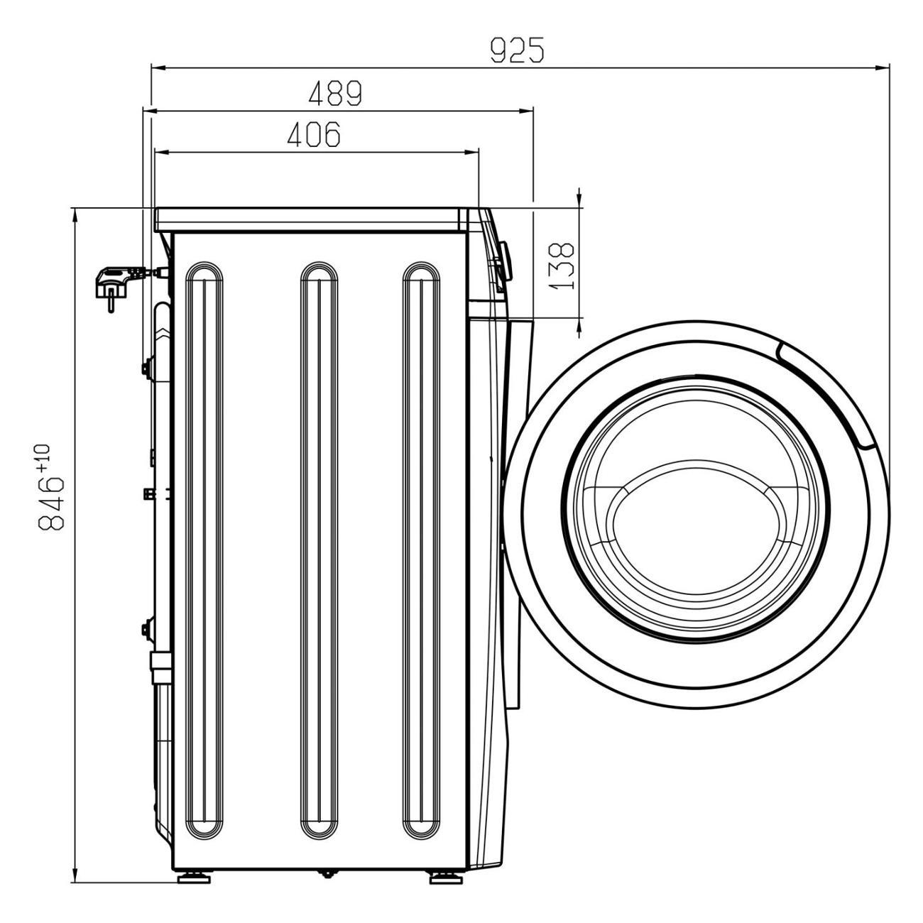 Стиральная машина узкая Атлант СМА 60У1213-01